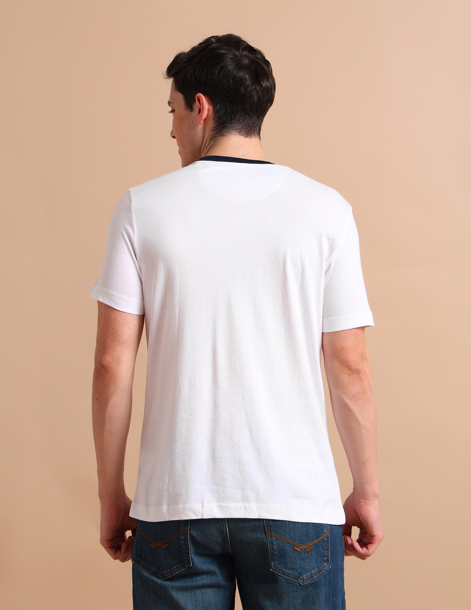 Embroidered Logo T-Shirt White - U.S. POLO ASSN. | Large