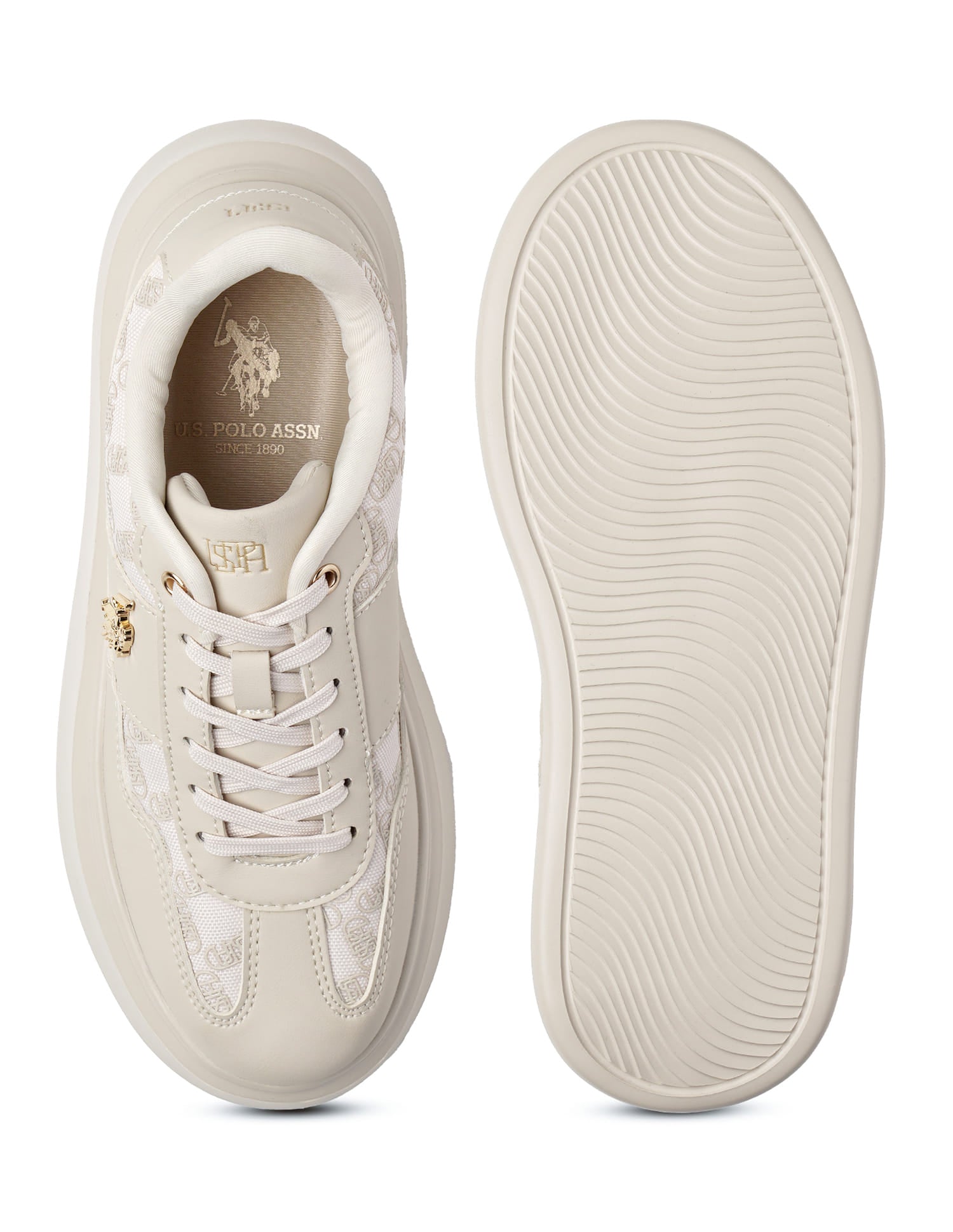 Women Round Toe Marlene 2.0 Sneakers Nude - U.S. Polo Assn. India | Large