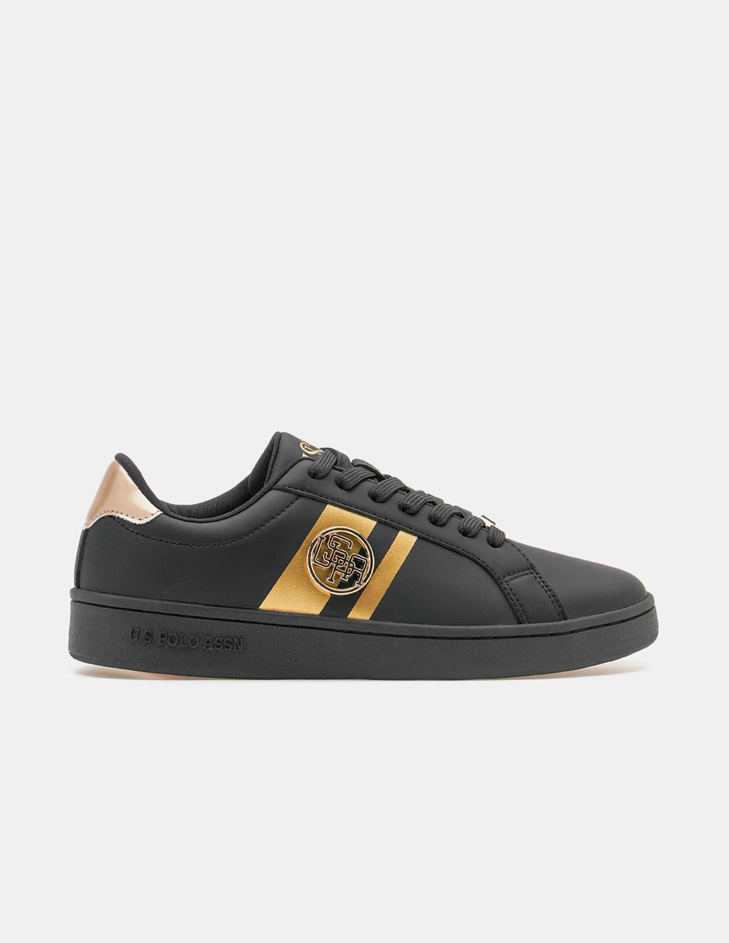 Emery 3.0 Black Sneakers Shoes Black - U.S. Polo Assn. India | Large