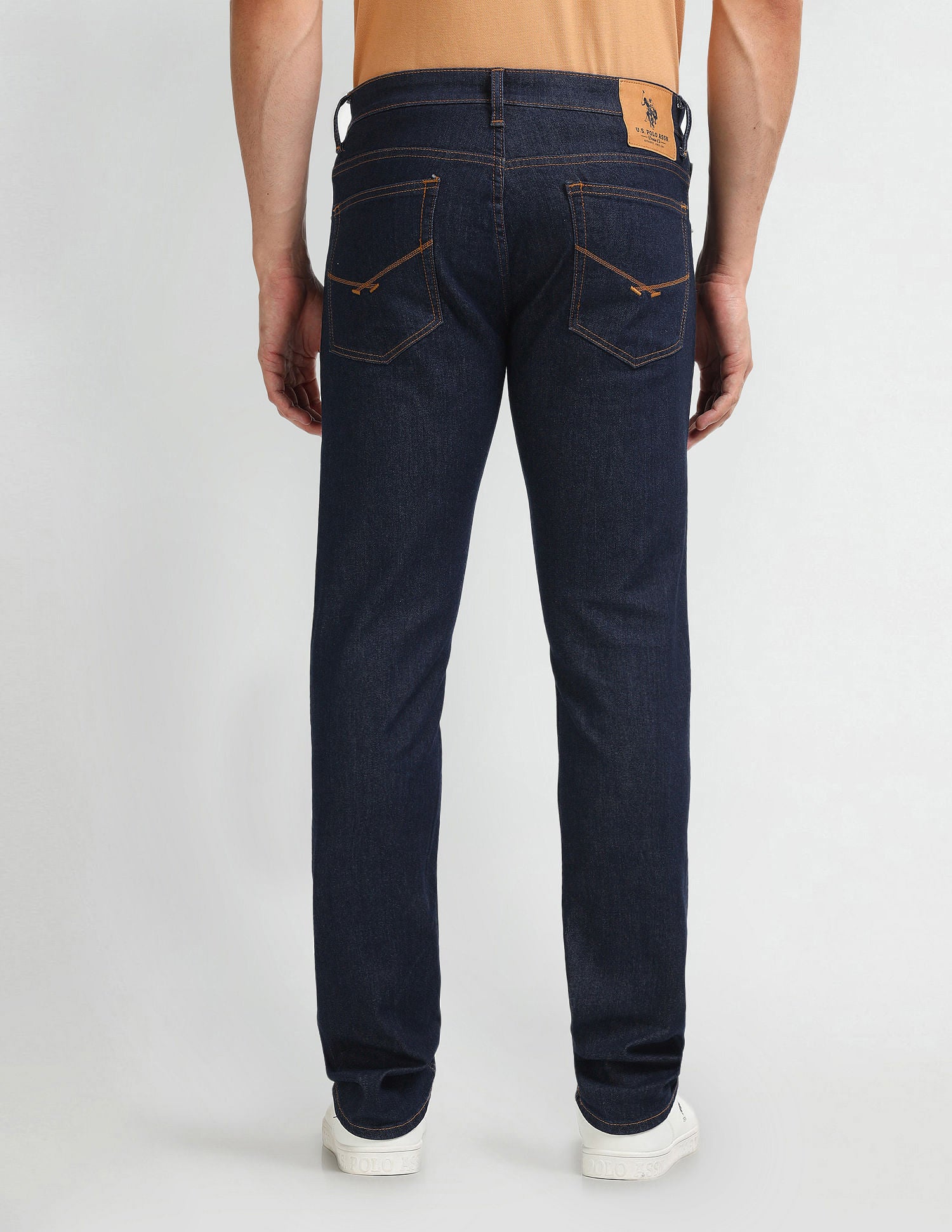 Regallo Skinny Fit Blue Jeans Blue - U.S. Polo Assn. India | Large