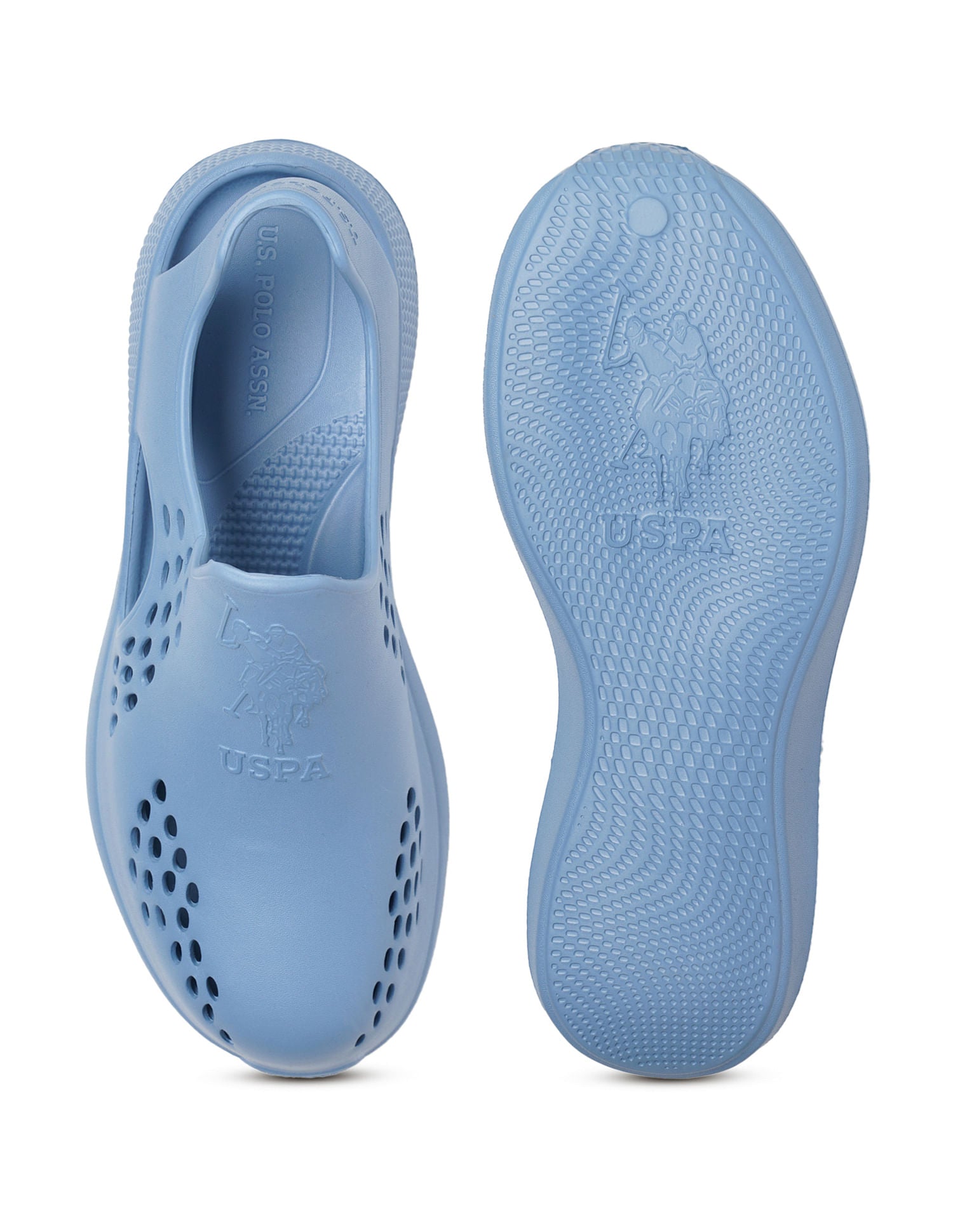Men Noan Blue Foam Walk Clogs Blue - U.S. POLO ASSN. | Large