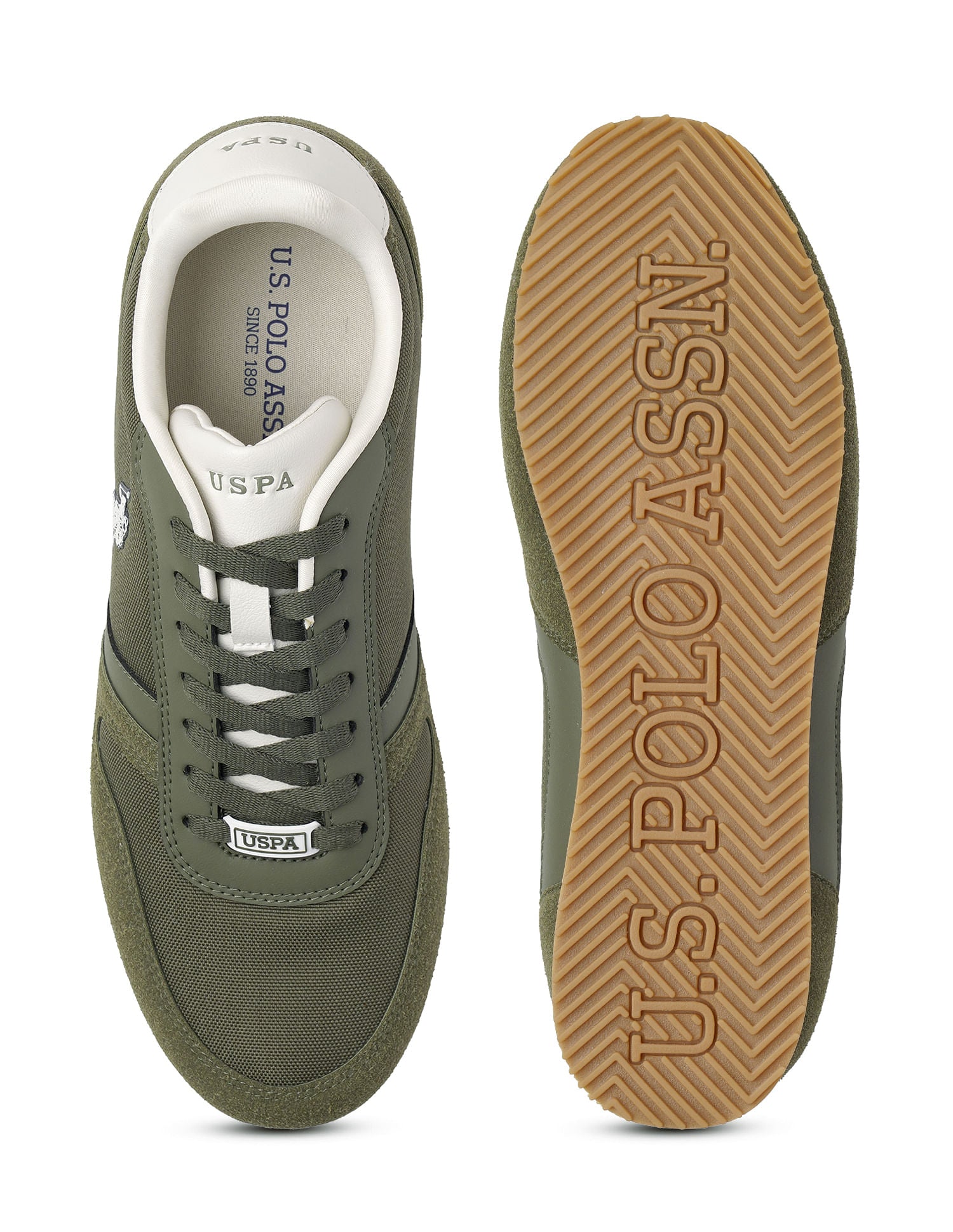 Men Clemt 3.0 Sneakers Olive - U.S. POLO ASSN. | Large