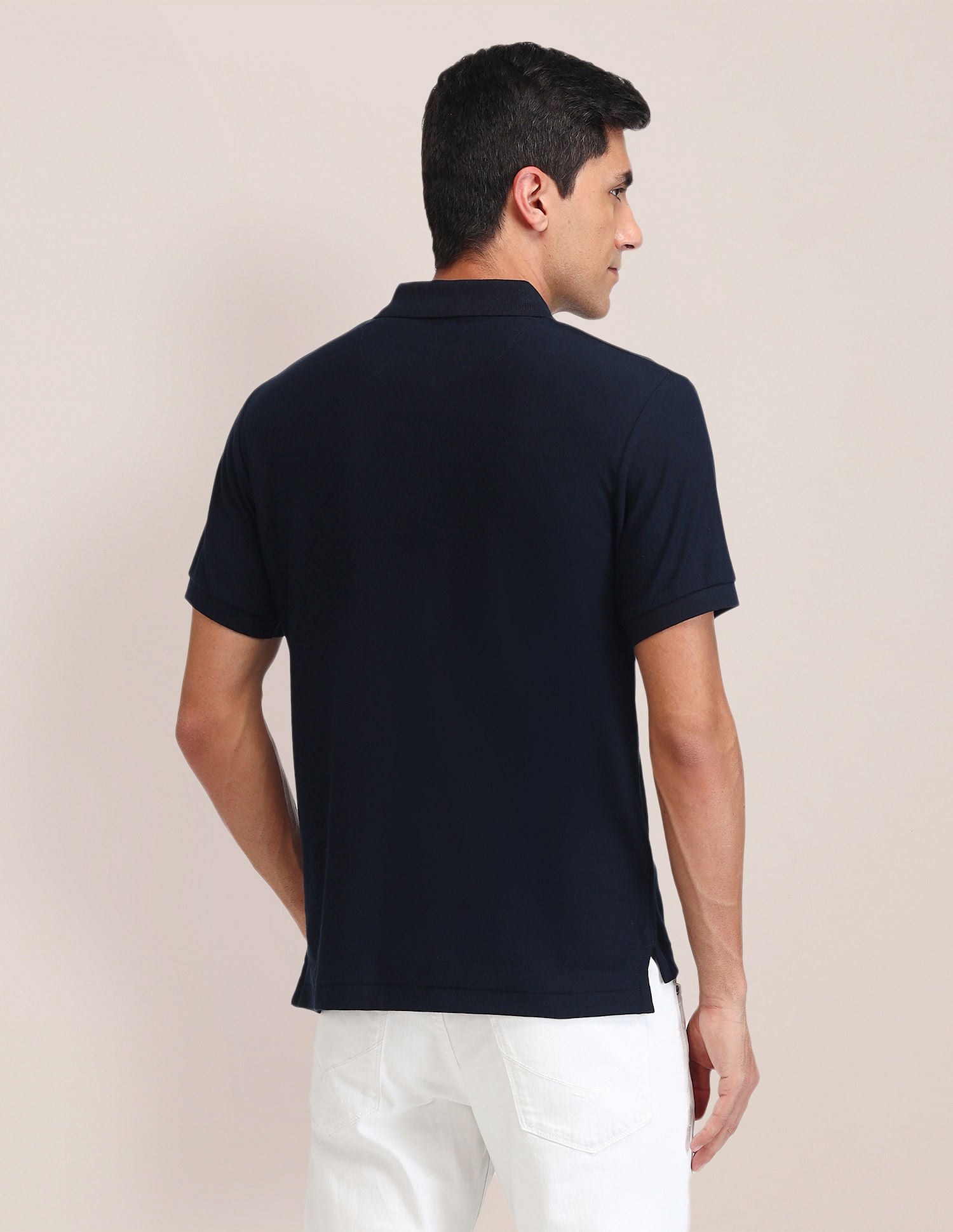 Slim Fit Vertical Striped Polo Shirt Navy - U.S. POLO ASSN. | Large