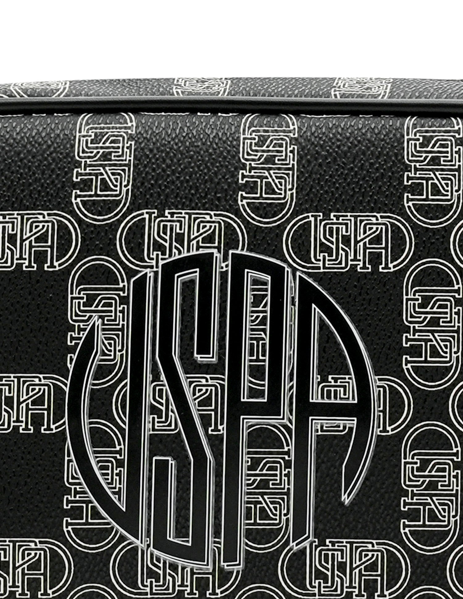 Garet Brand Cross Body Bag Black - U.S. Polo Assn. India | Large