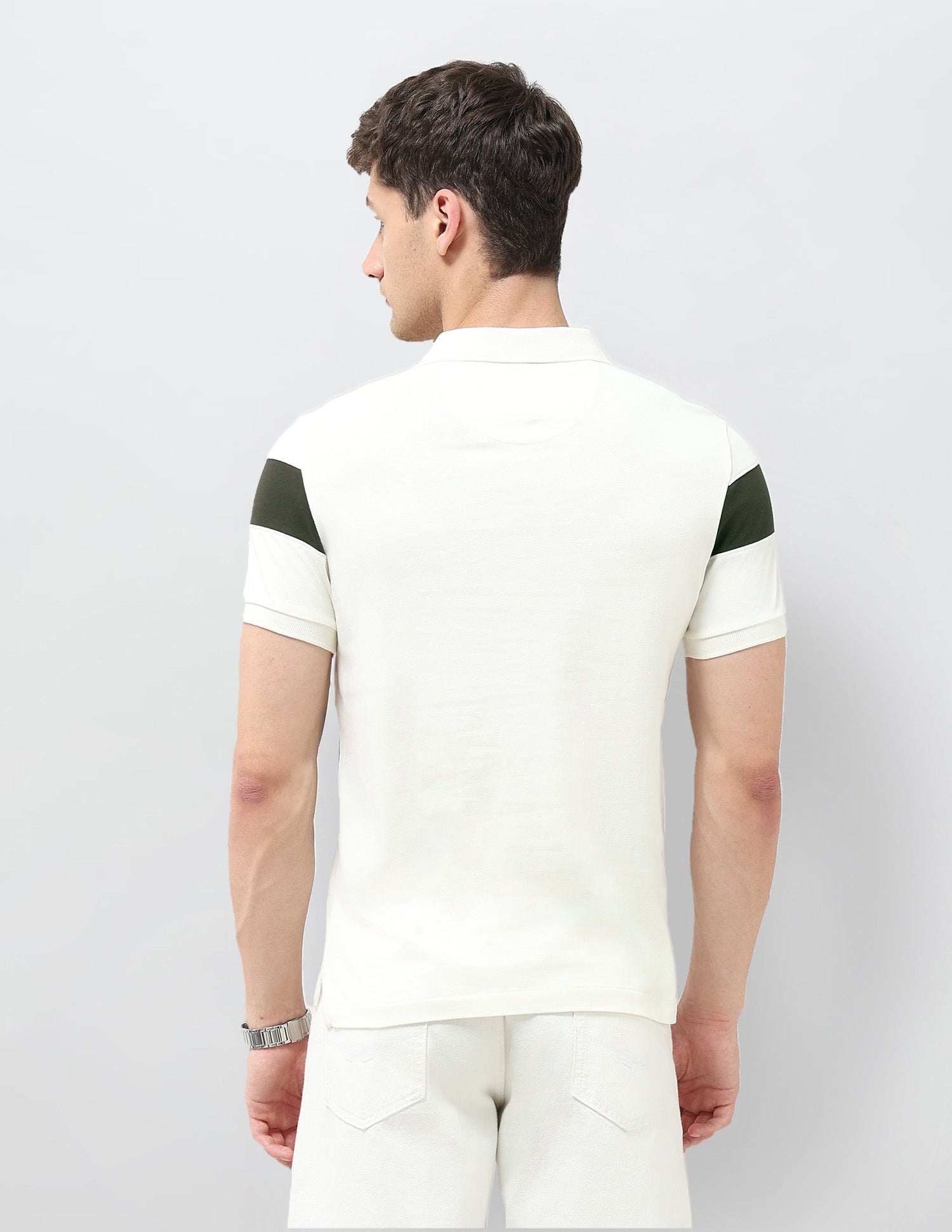 Colourblocked Regular Fit Polo Shirt Olive - U.S. POLO ASSN. | Large