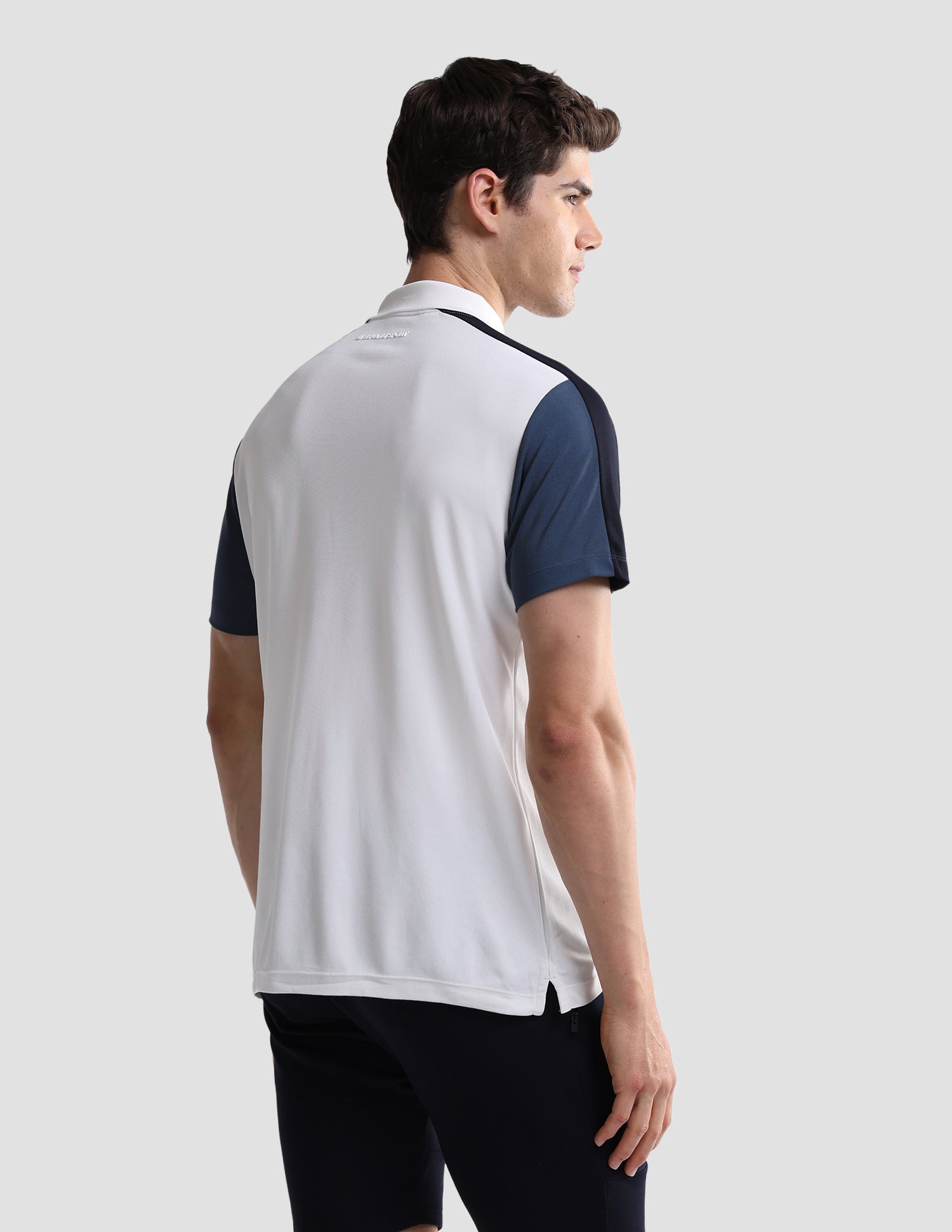 Solid Slim Fit Active Polo Shirt White - U.S. Polo Assn. India | Large