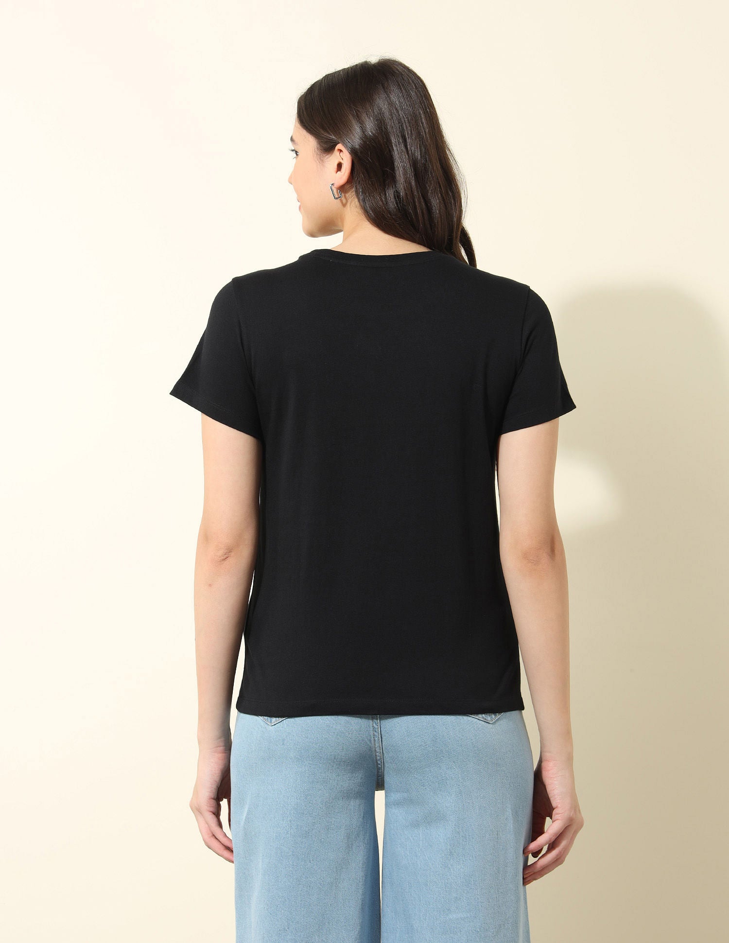 Regular Fit Brand Printed T-Shirt Black - U.S. POLO ASSN. | Large