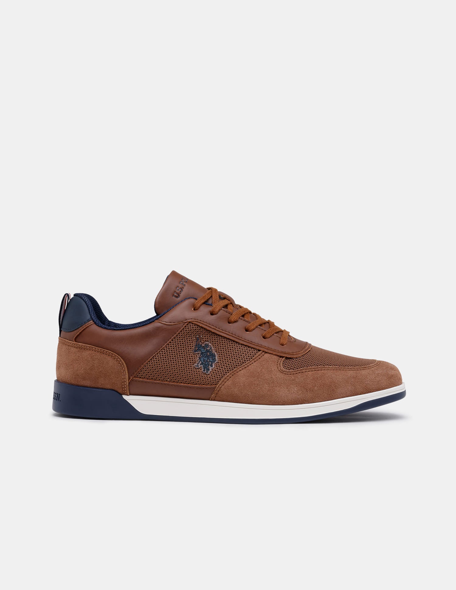 Men Ignacio Smart Casuals Sneakers Tan - U.S. Polo Assn. India | Large