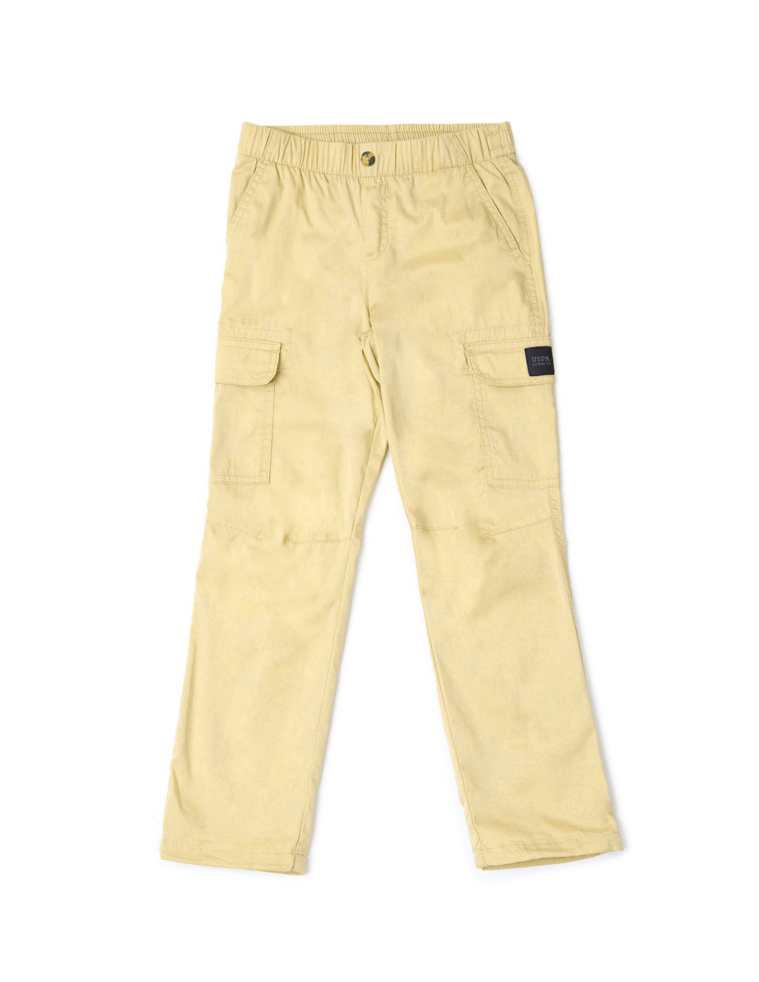 Boys Regular Fit Cargo Trousers Khaki - U.S. POLO ASSN. | Large