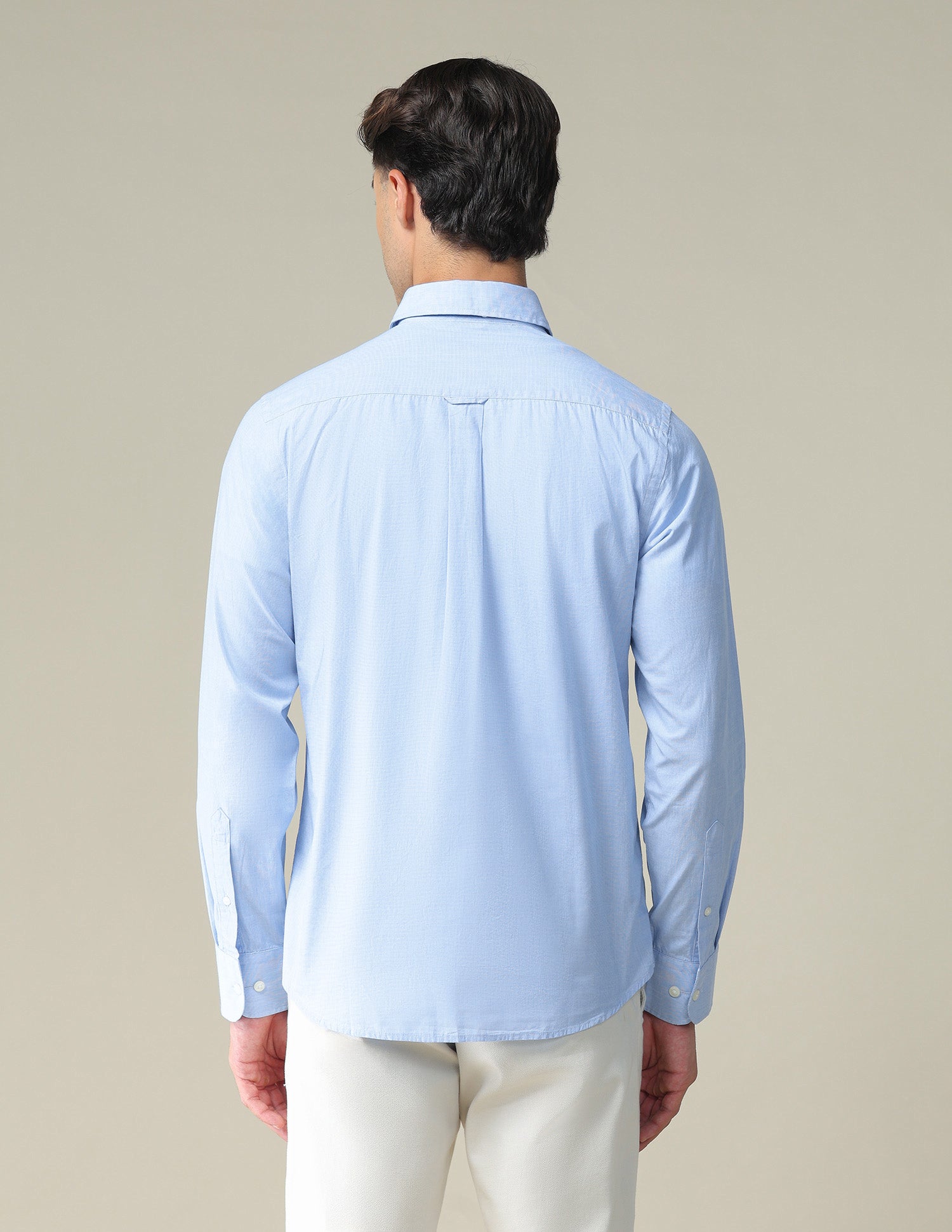Two Tone Shirt Light Blue - U.S. POLO ASSN. | Large