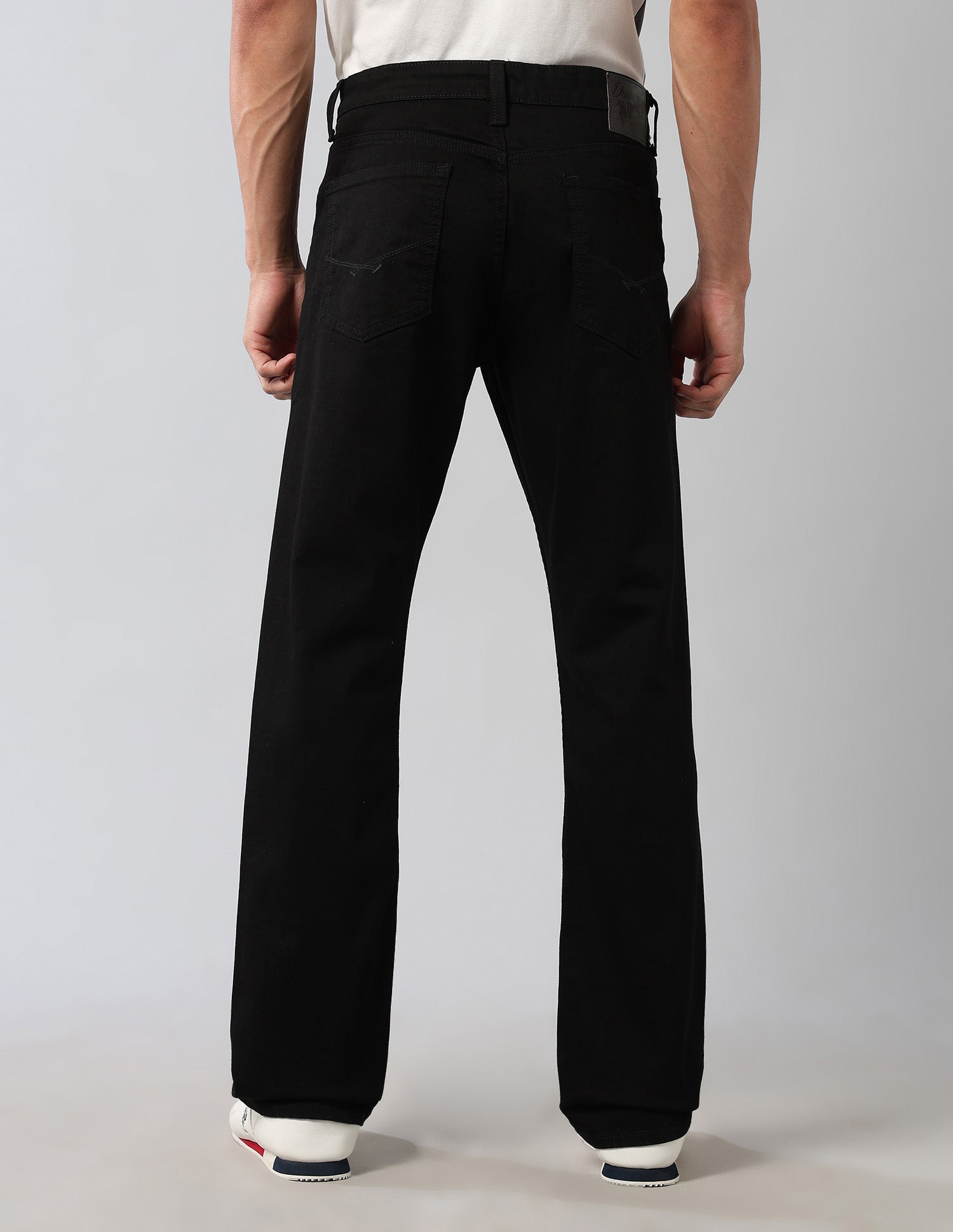 Connor Bootcut Fit Black Jeans Black - U.S. Polo Assn. India | Large