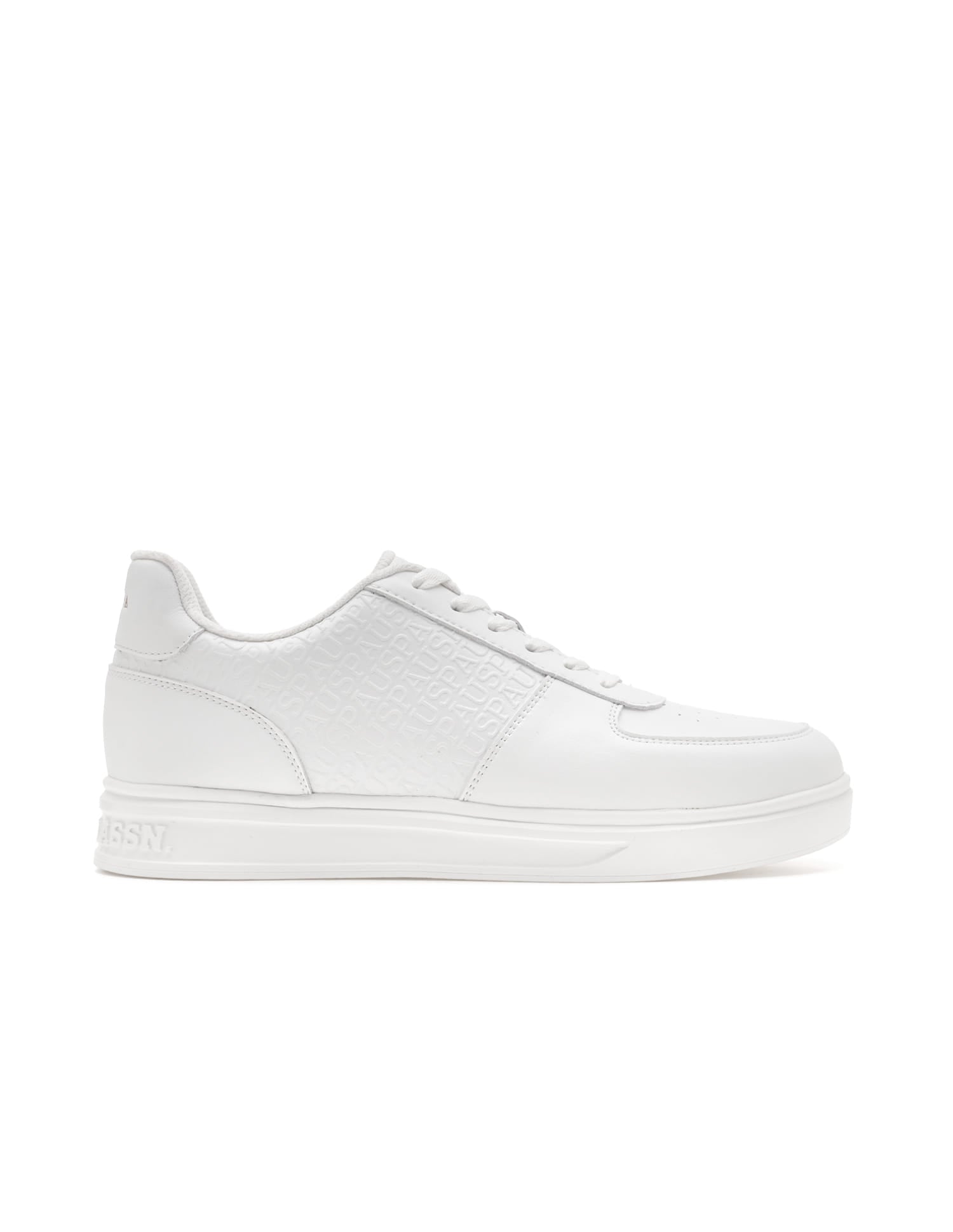 Men Jamen Solid Sneaker White - U.S. Polo Assn. India | Large