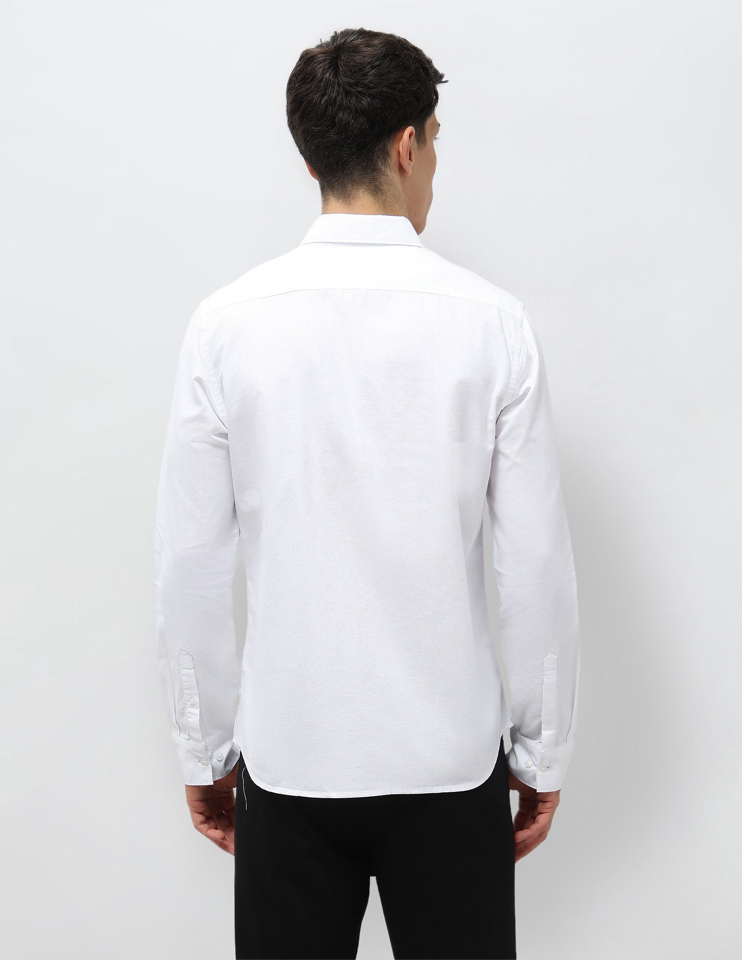 Solid Oxford Shirt White - U.S. POLO ASSN. | Large