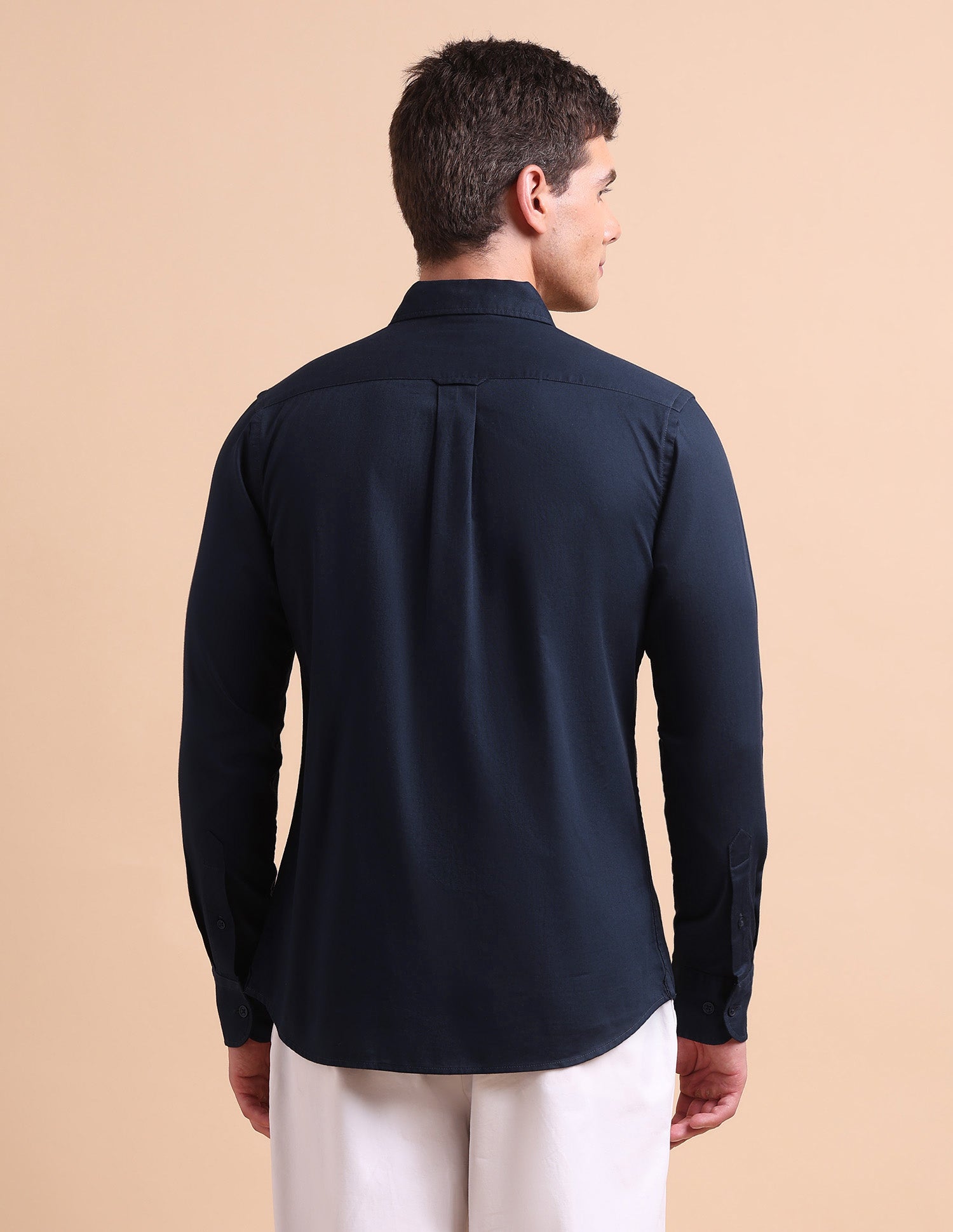 Tailored Fit Button Down Shirt Navy - U.S. POLO ASSN. | Large