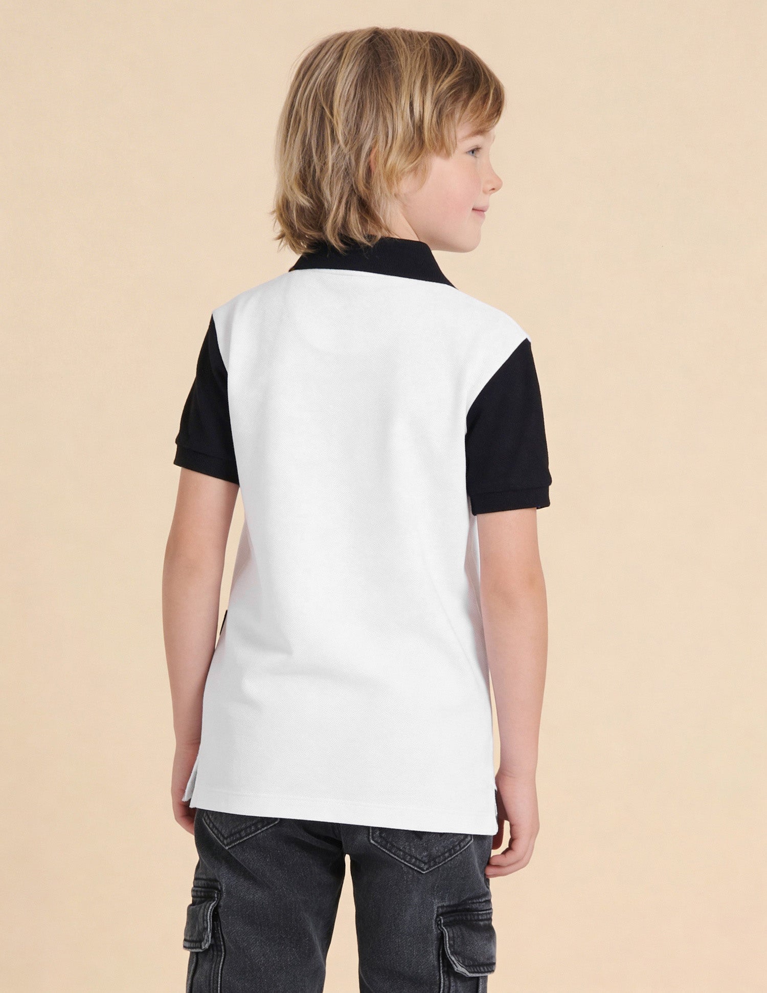 Graphic Printed Regular Fit Polo Shirt White - U.S. Polo Assn. India | Large