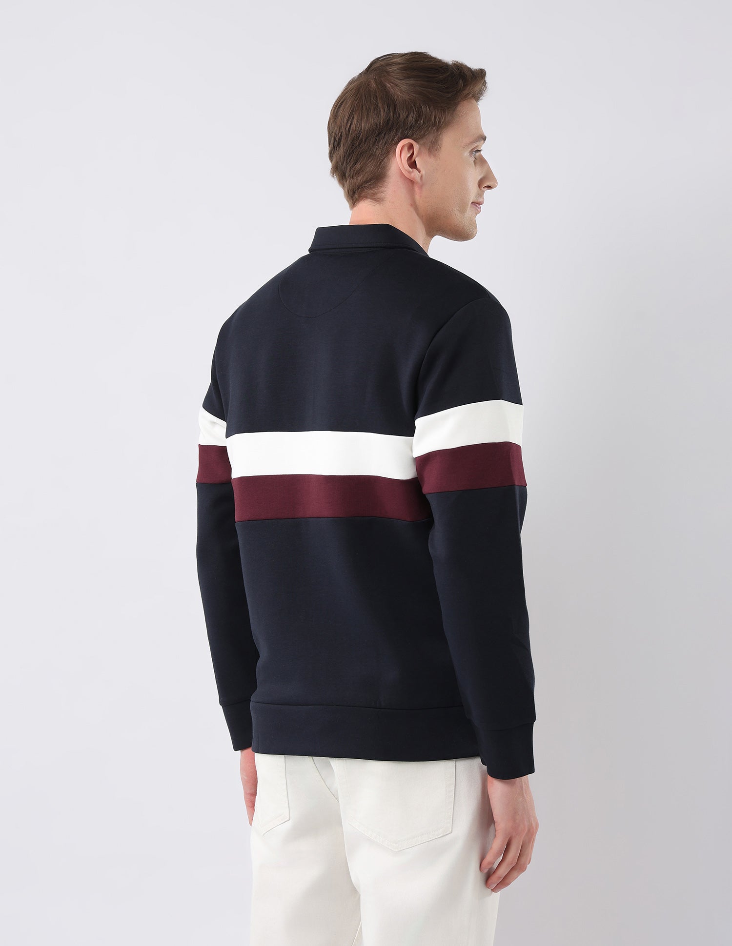 Brand Embroidered Regular Fit Sweatshirt Navy - U.S. POLO ASSN. | Large