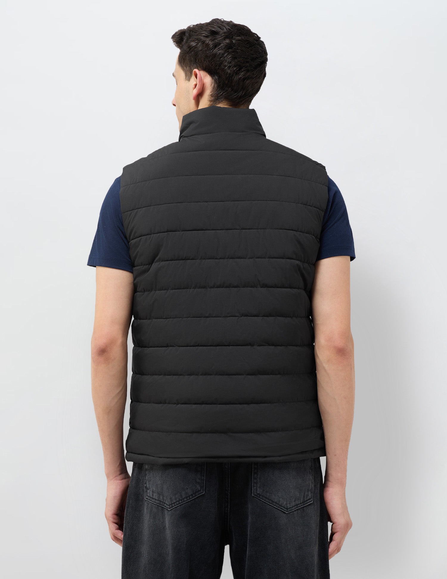 Solid Regular Fit Reversible Jacket Black - U.S. POLO ASSN. | Large