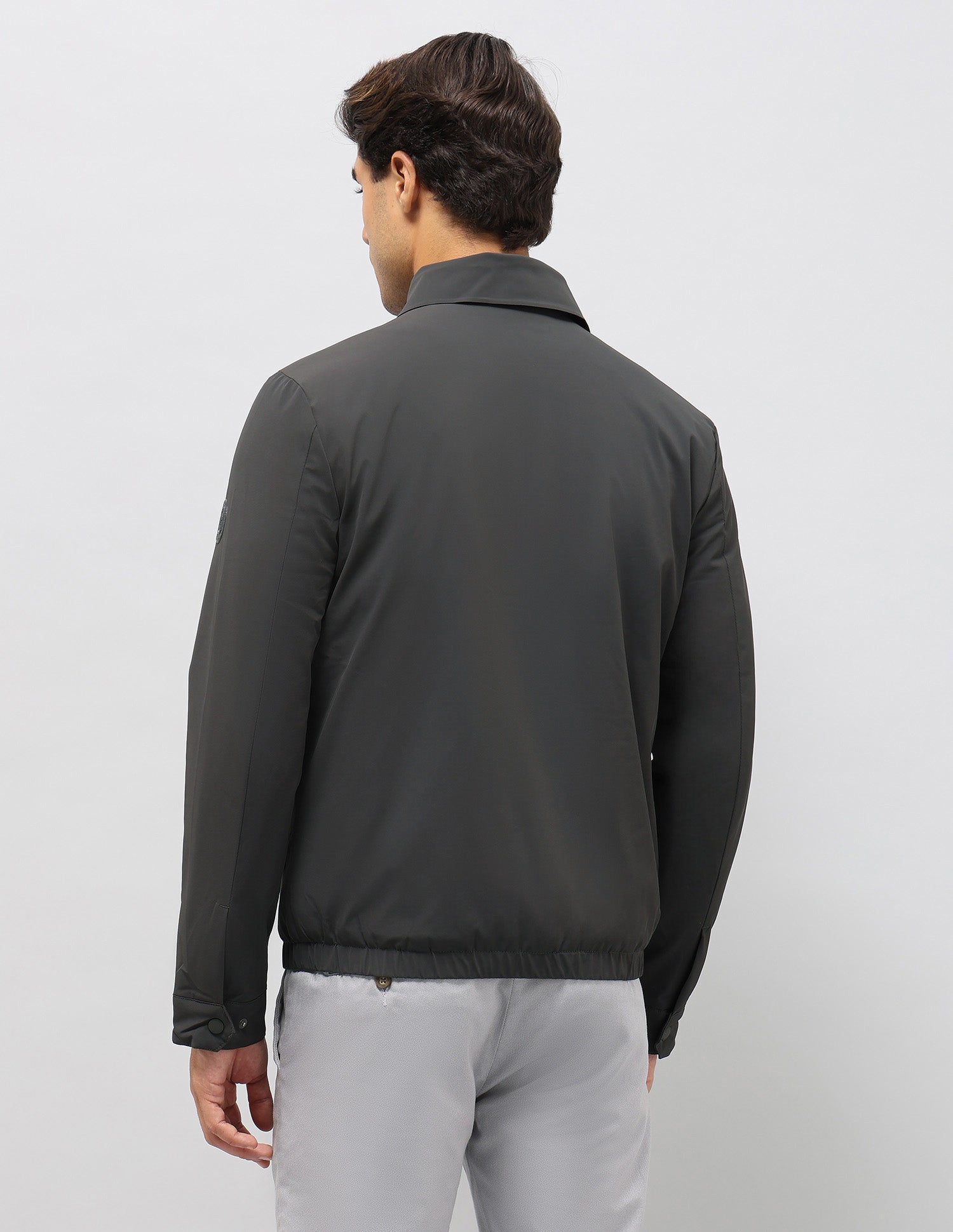 Regular Fit Solid Jacket Dark Grey - U.S. POLO ASSN. | Large