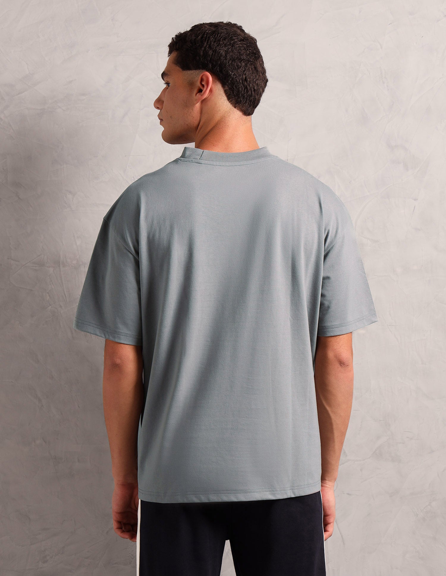 Oversized Fit Breathable OEE11 Lounge T-Shirt - Pack Of 1 Mocking Bird - U.S. POLO ASSN. | Large