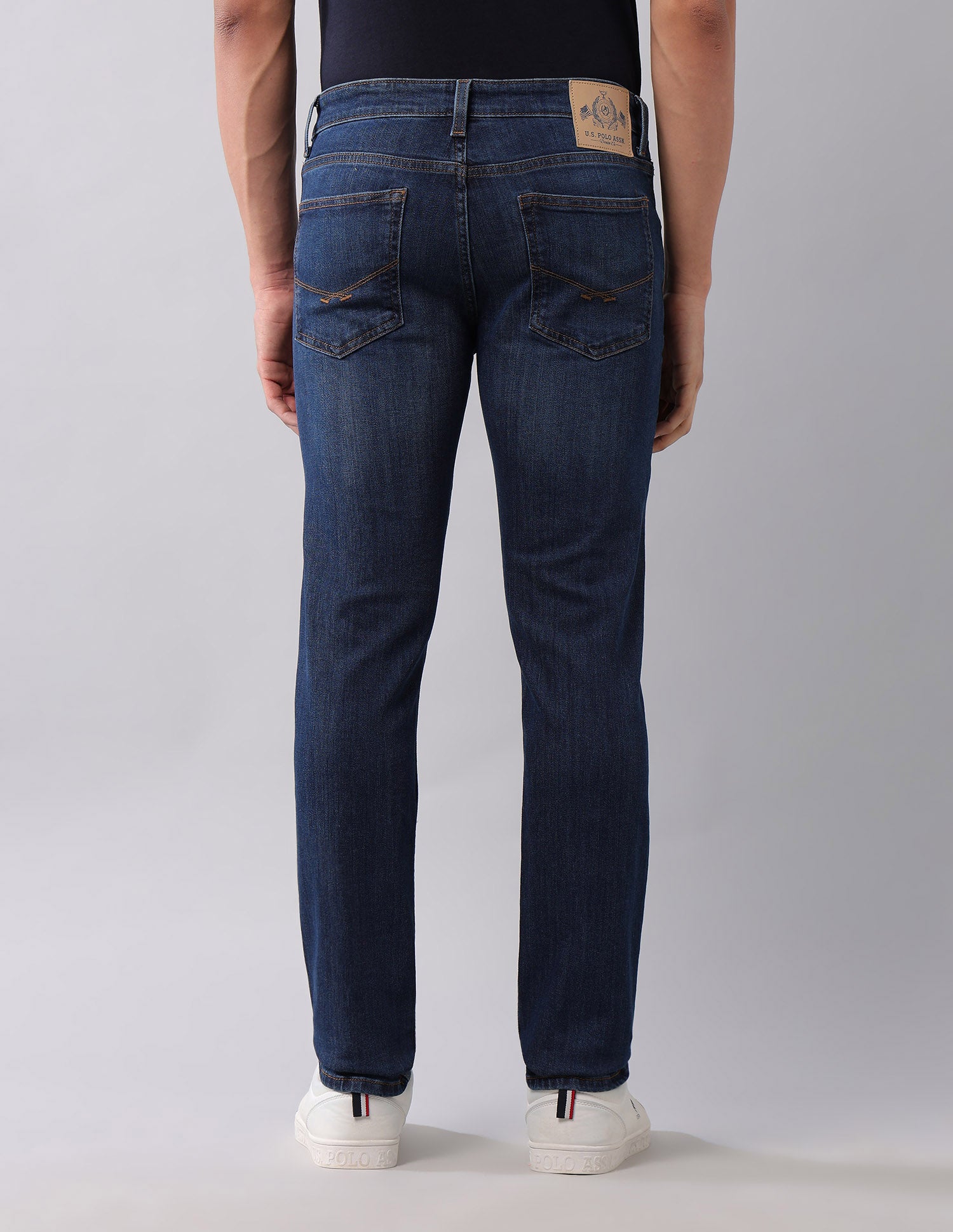 Regallo Skinny Fit Blue Jeans Blue - U.S. Polo Assn. India | Large