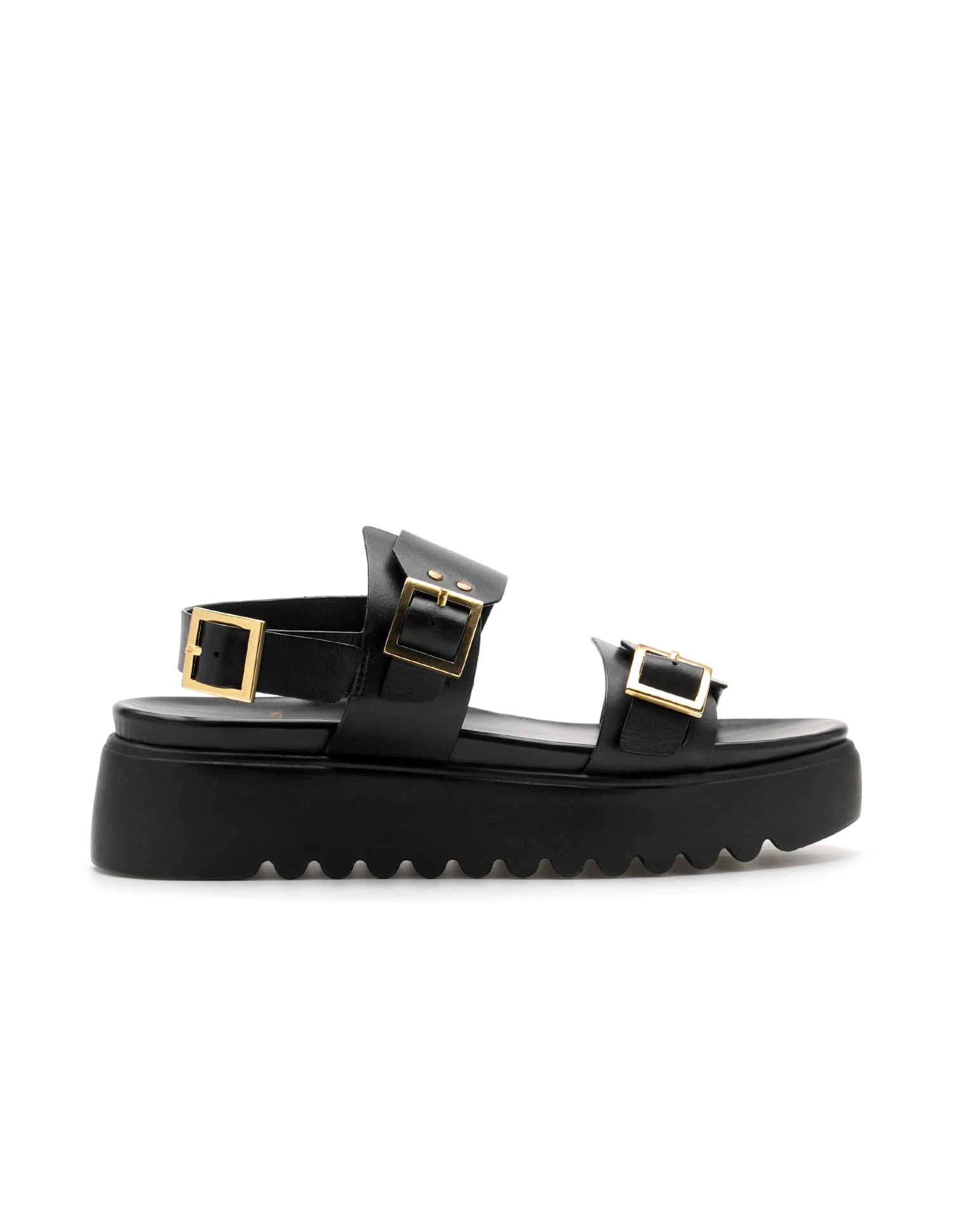 Men Maisie Open Toe Sandals Black - U.S. Polo Assn. India | Large
