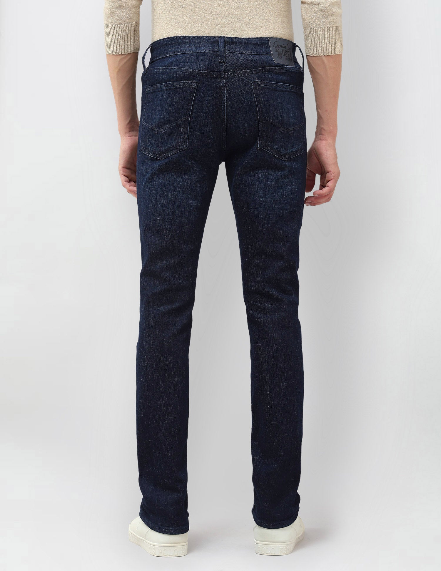 Regallo Skinny Fit Blue Jeans Dark Blue - U.S. Polo Assn. India | Large