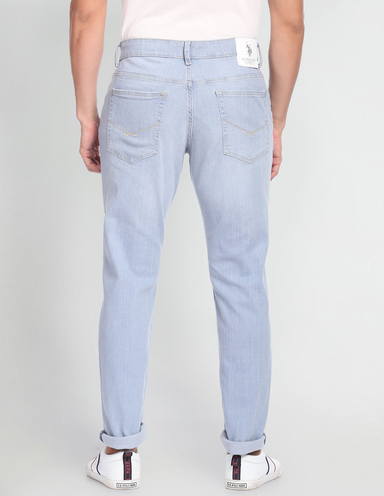 Brandon Americana Premium Jeans Light Blue - U.S. Polo Assn. India | Large