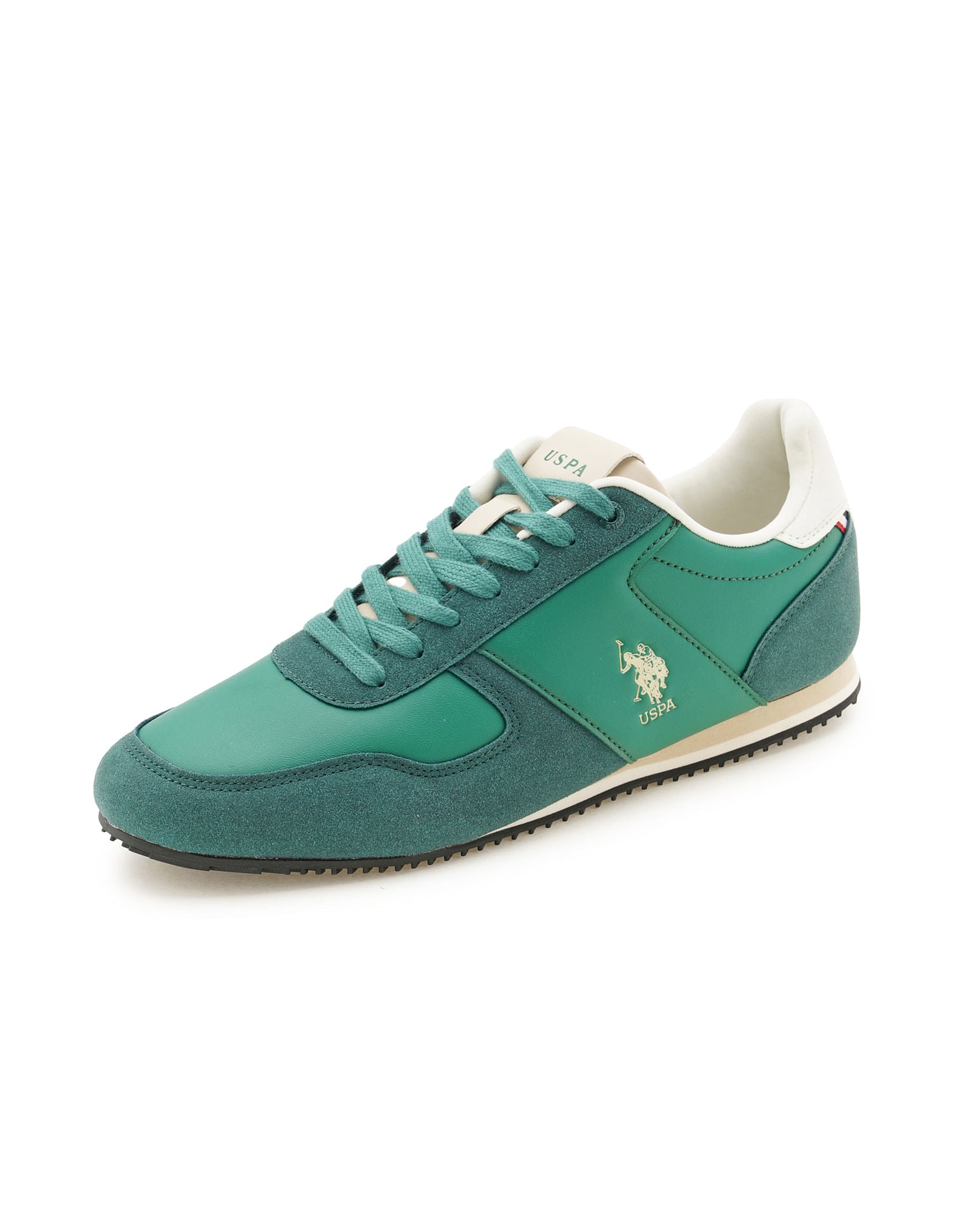 Men Sorrento Dk. Green Retro Sneakers Green - U.S. Polo Assn. India | Large