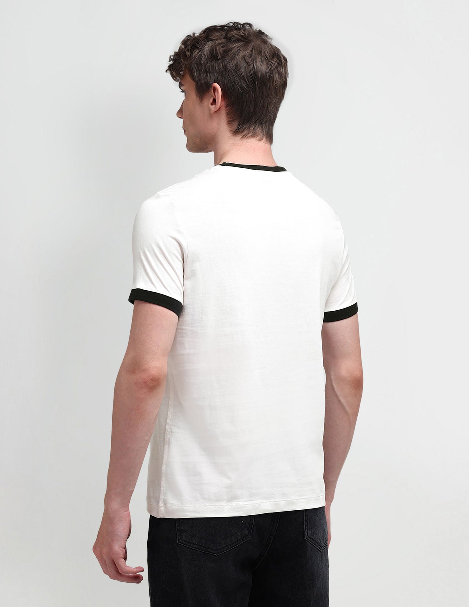 Muscle Fit Typography T-Shirt Black - U.S. POLO ASSN. | Large