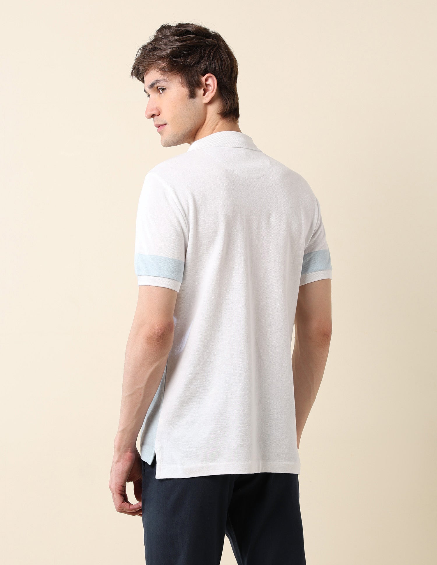 Colourblocked Classic Polo Shirt White - U.S. POLO ASSN. | Large