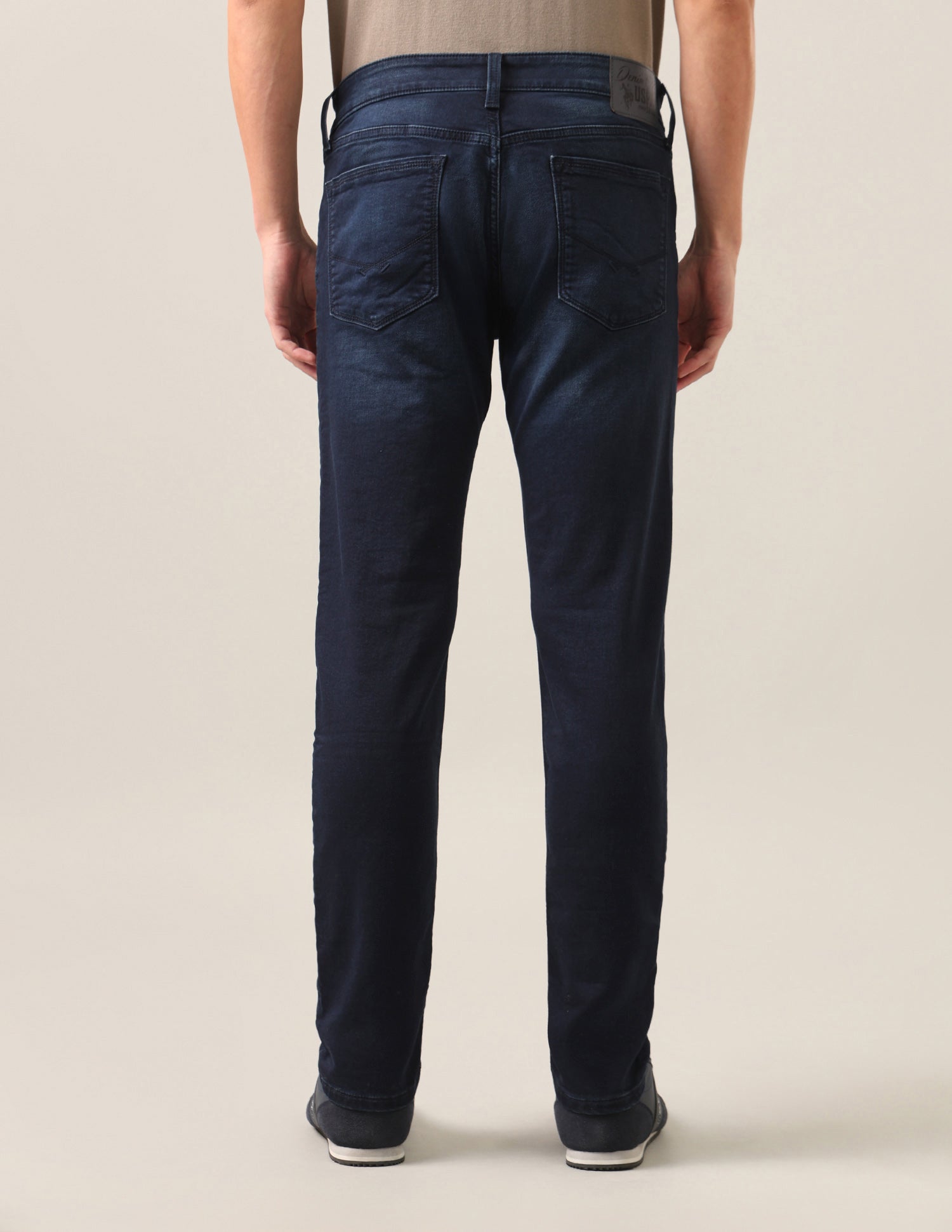 Brandon Slim-Tapered Fit Blue Jeans Dark Blue - U.S. Polo Assn. India | Large