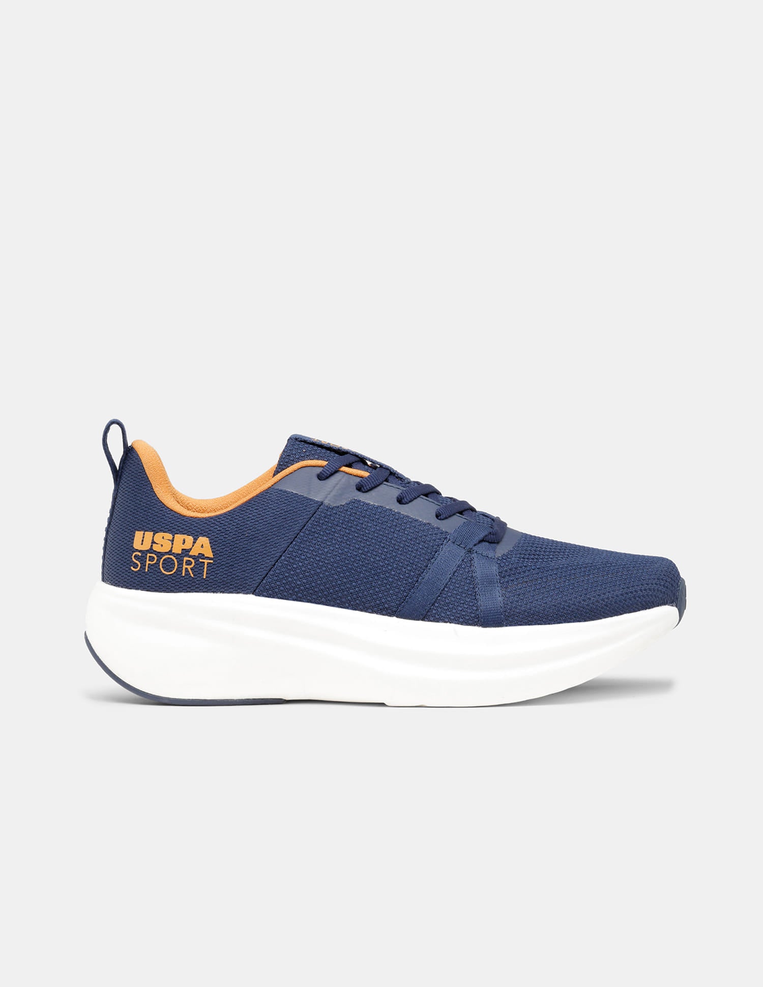 Men Blue Lance Uspa Sport Sneakers Navy - U.S. Polo Assn. India | Large