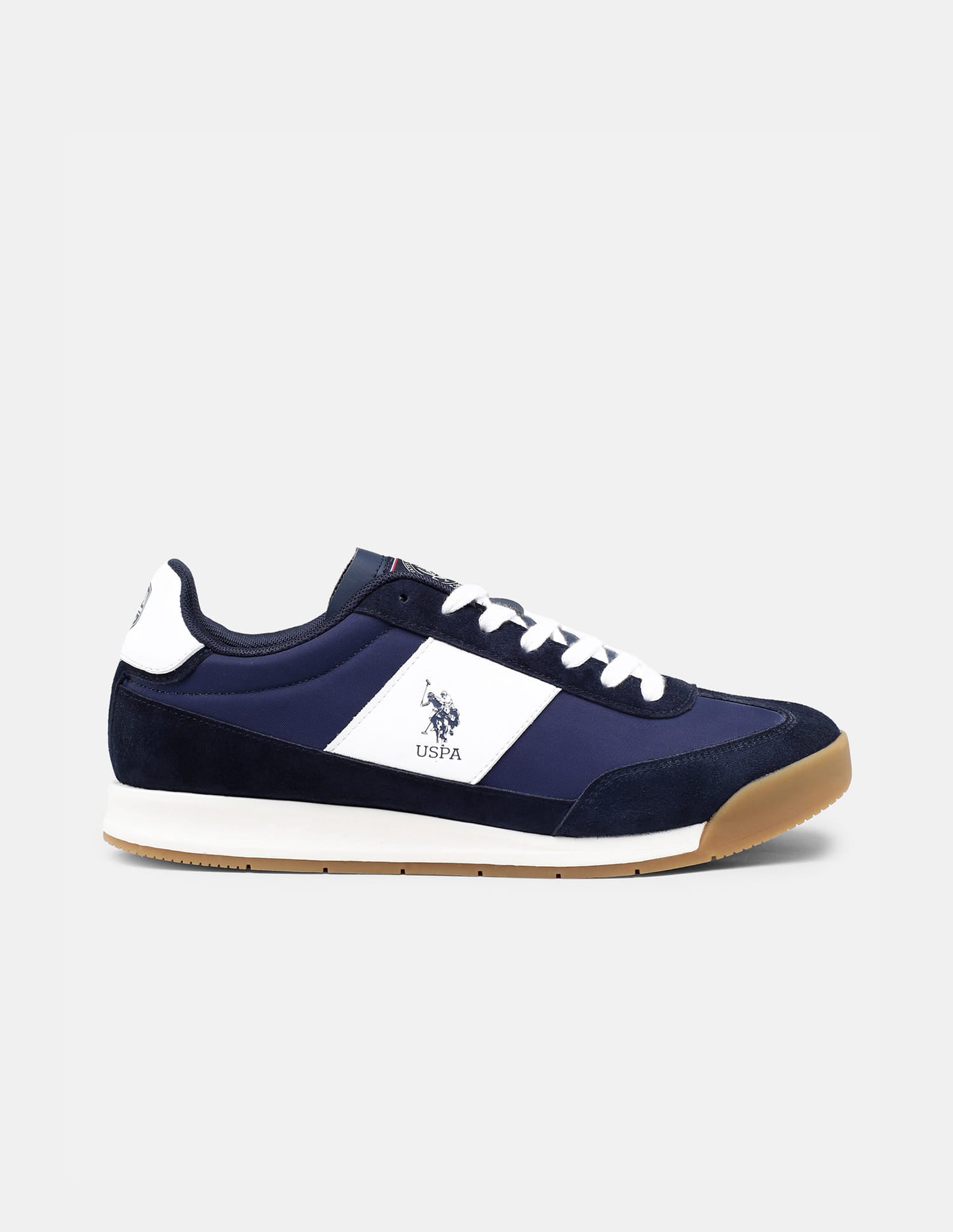 Round Toe Lace Ups Gallop Sneakers Navy - U.S. Polo Assn. India | Large
