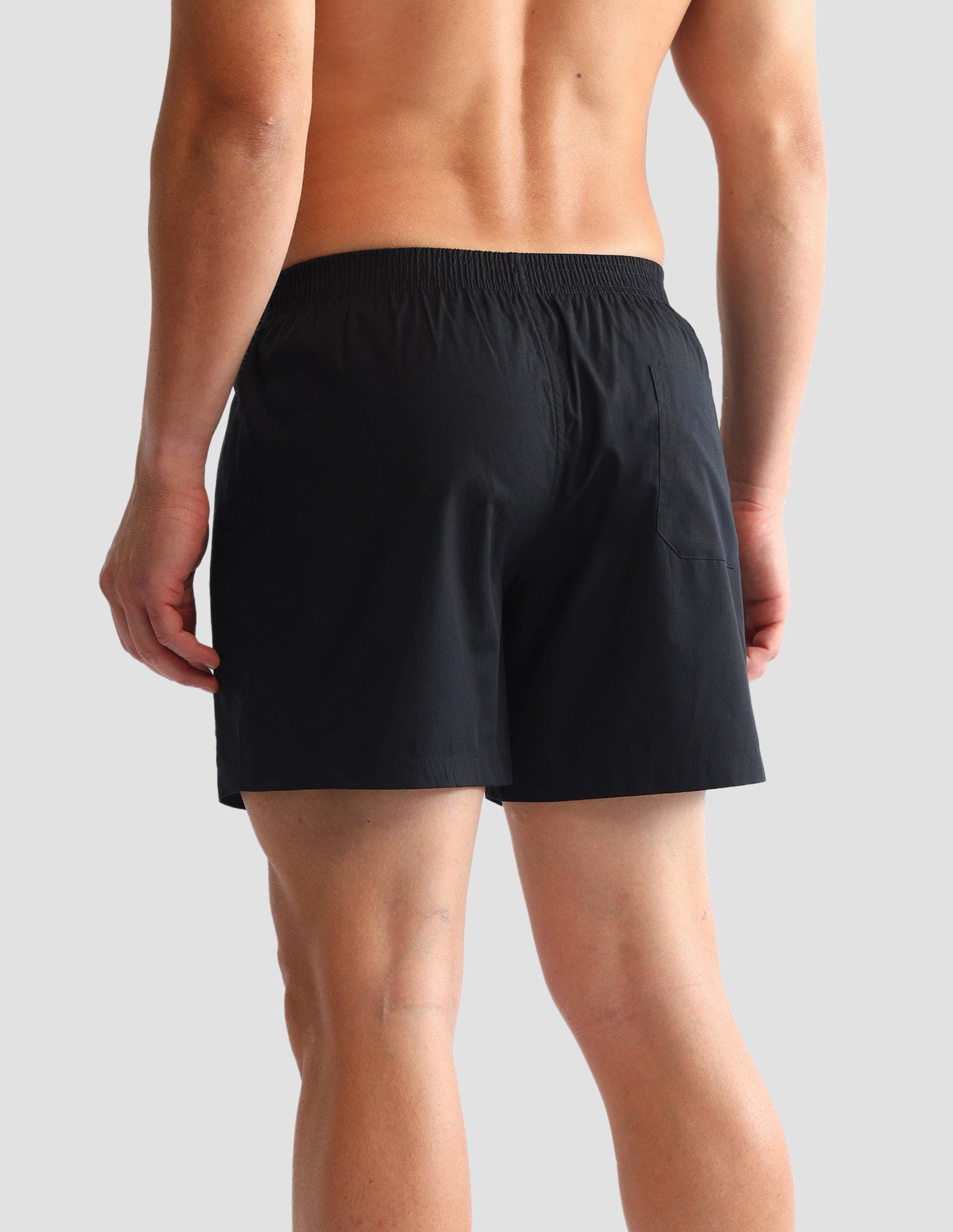 Solid Cotton OEX07 Boxers - Pack Of 1 Black - U.S. POLO ASSN. | Large