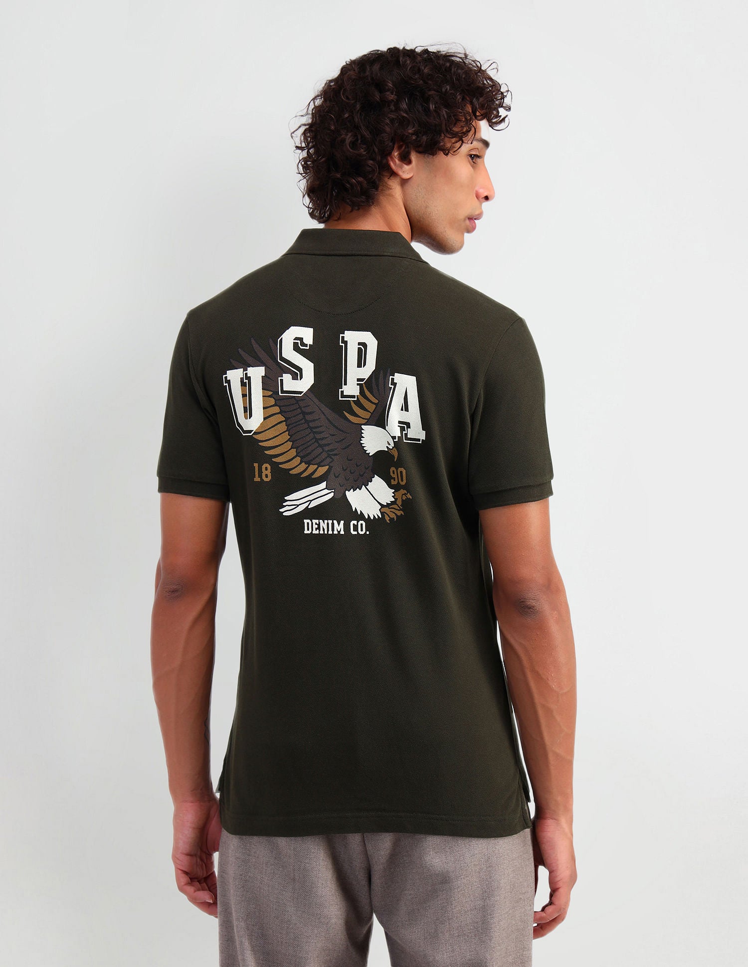 Muscle Fit Brand Print Polo Shirt Duffle Bag - U.S. POLO ASSN. | Large