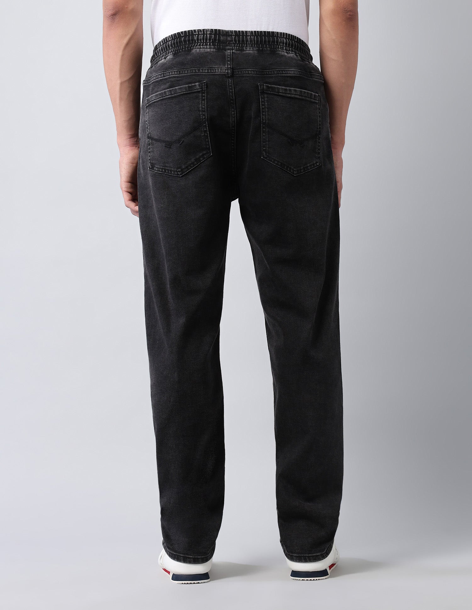 Jogger Regular Fit Black Jeans Black - U.S. Polo Assn. India | Large