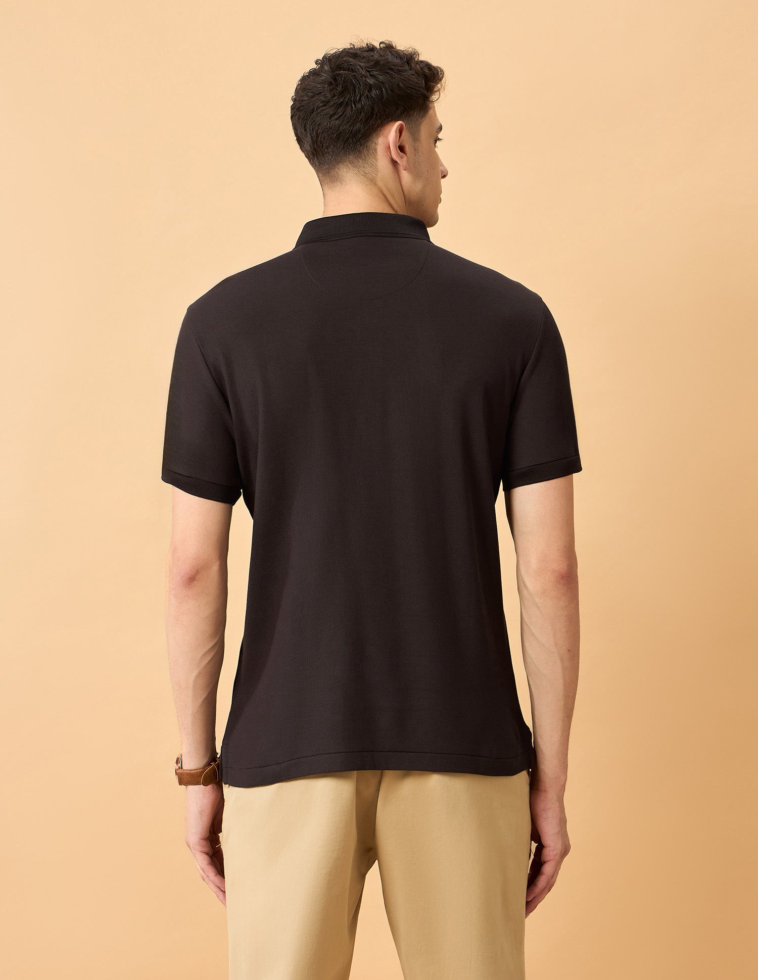 Pacho X Regular Fit Cotton Polo Shirt Dark Brown - U.S. POLO ASSN. | Large