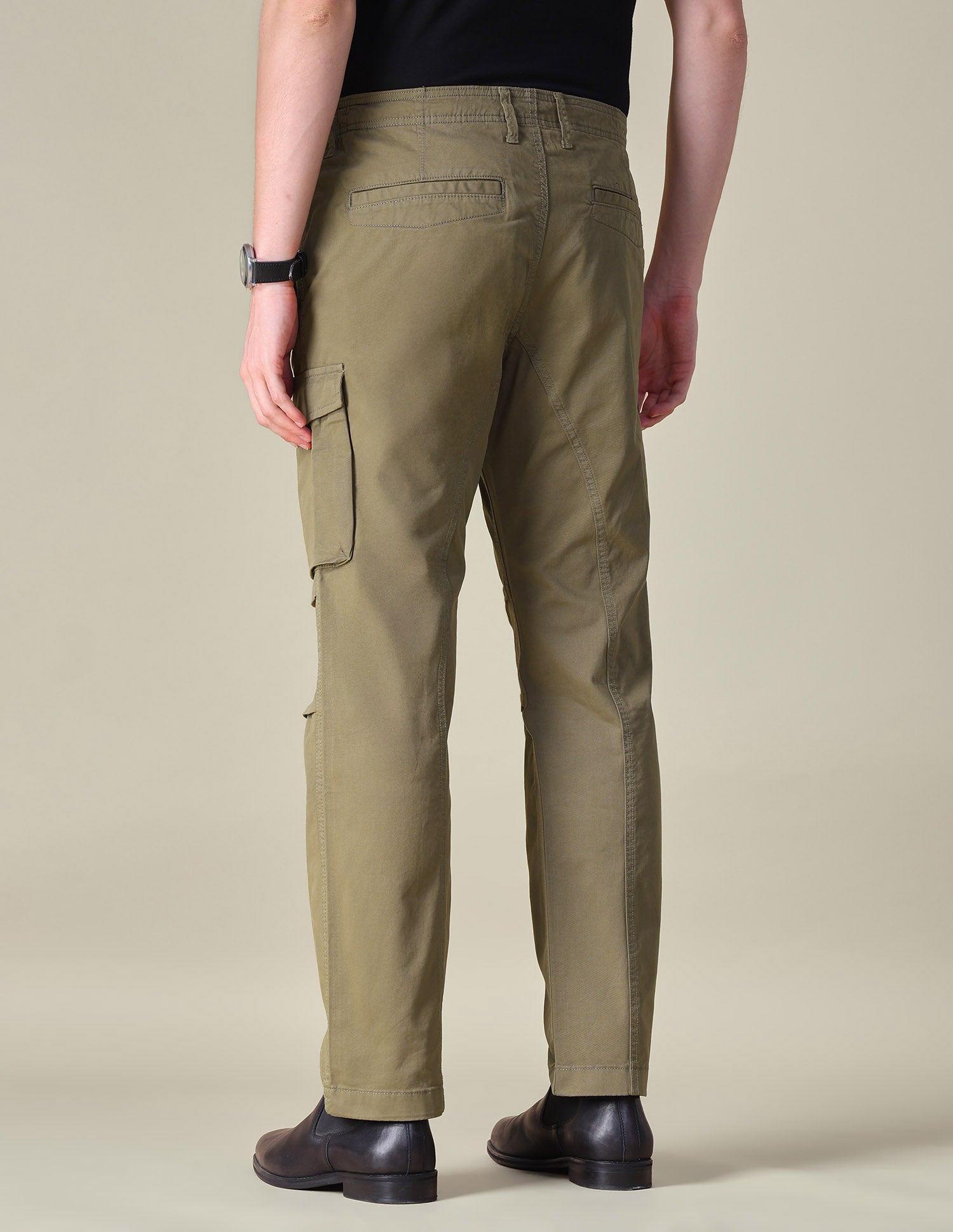 Twill Regular Fit Cargos Tan - U.S. POLO ASSN. | Large