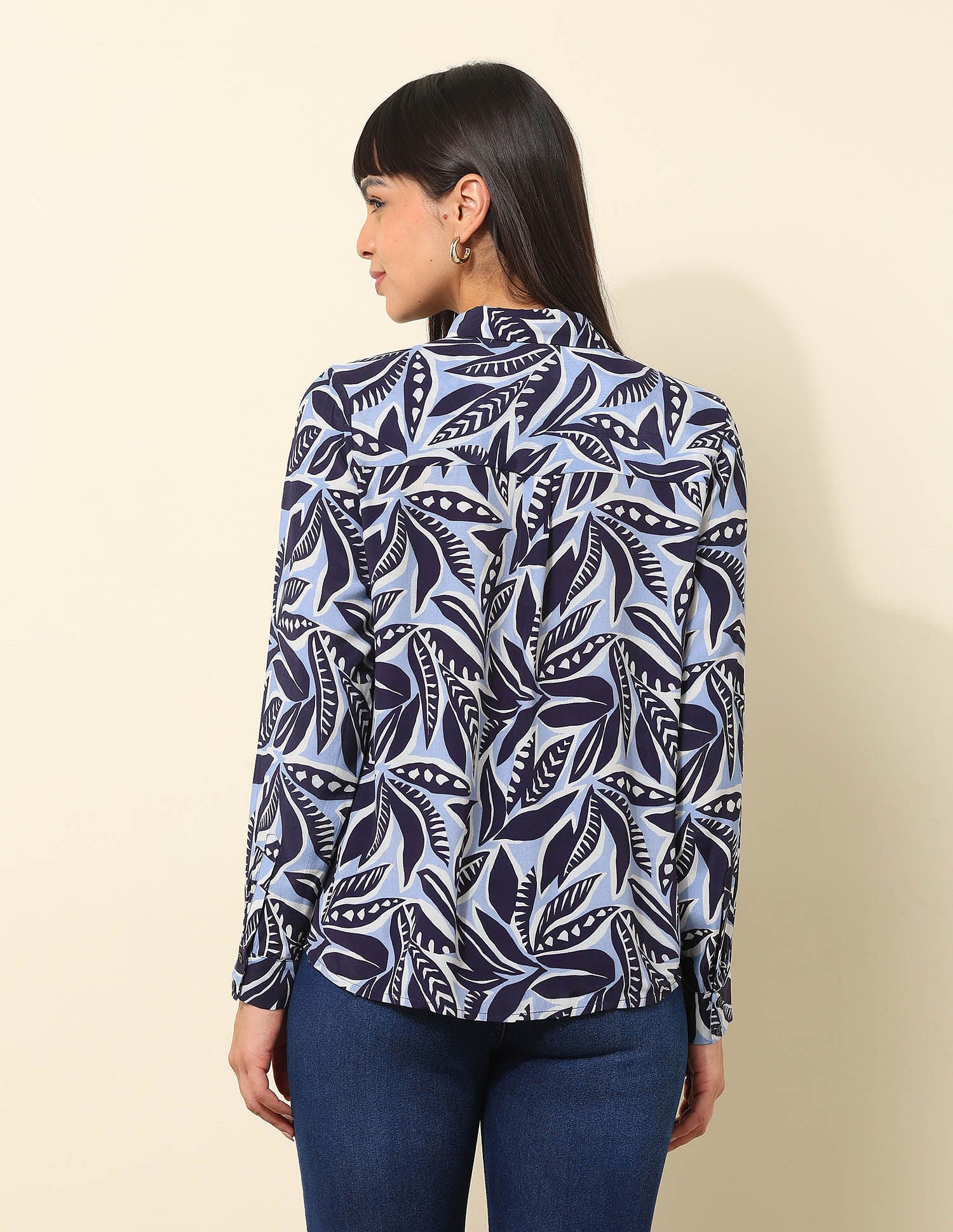 Concealed Placket Floral Printed Shirt Multi - U.S. Polo Assn. India | Large