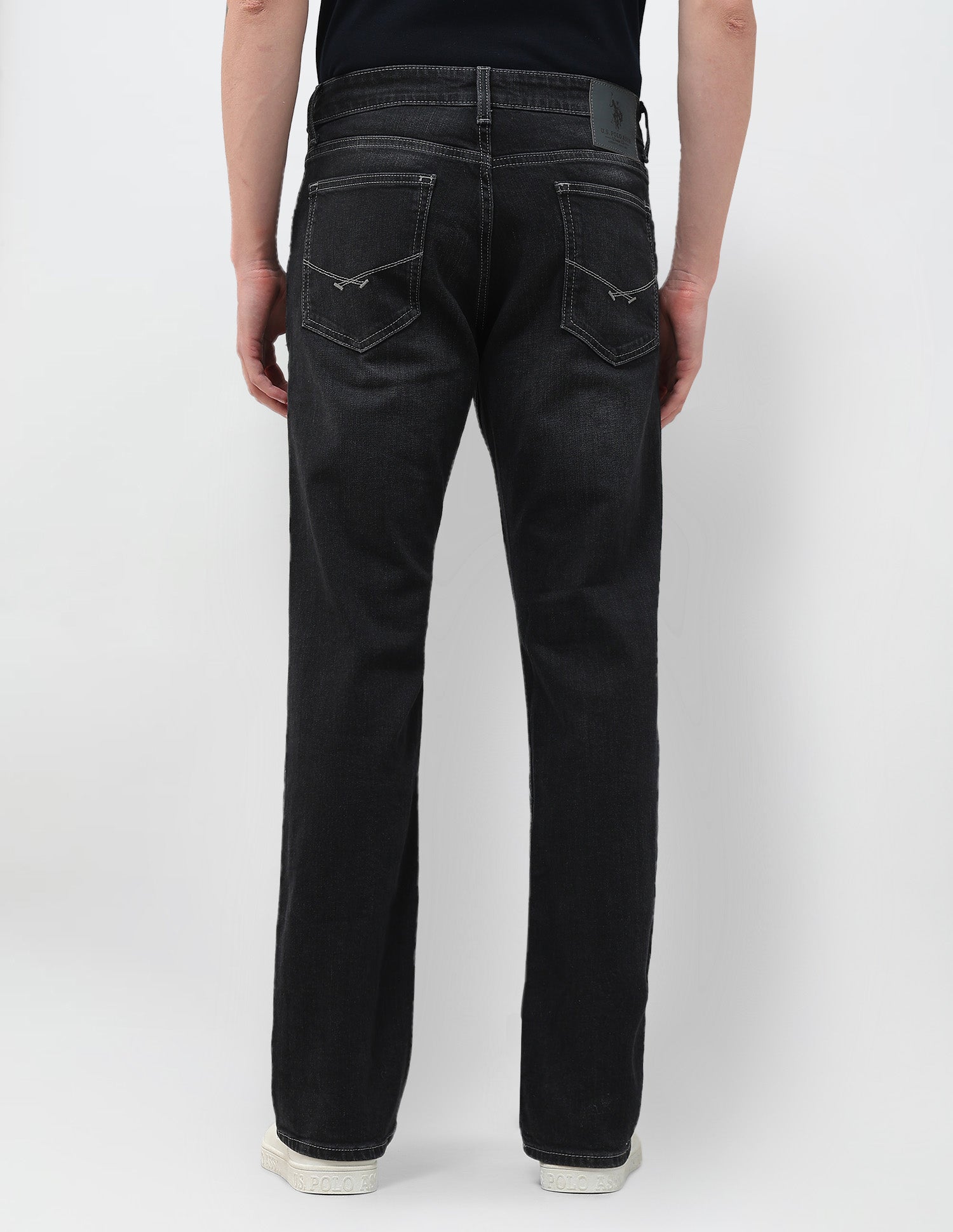 Connor Boot Cut Blue Jeans Charcoal-Grey - U.S. POLO ASSN. | Large