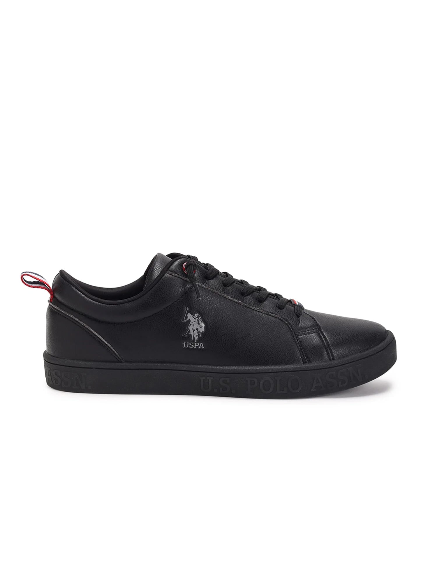 Men Dorit 2.0 Black All Day Sneakers Black - U.S. Polo Assn. India | Large
