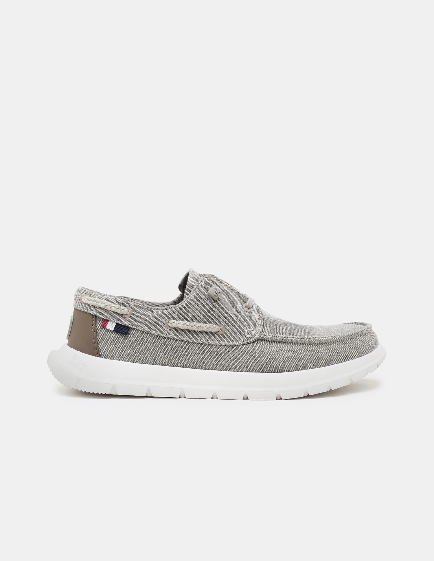 Round Toe Slip Ons Nero Sneakers Beige - U.S. Polo Assn. India | Large