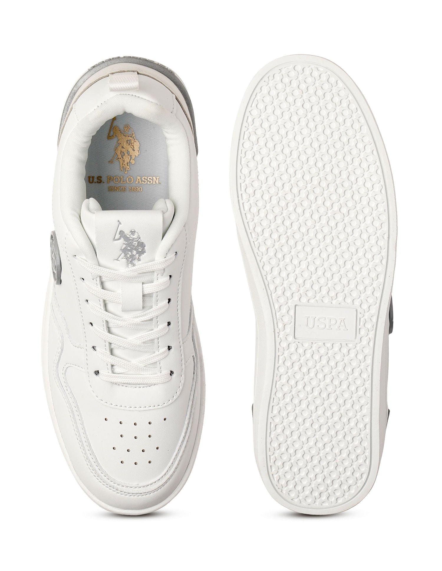 Women Colour Block Julia Sneakers White - U.S. POLO ASSN. | Large