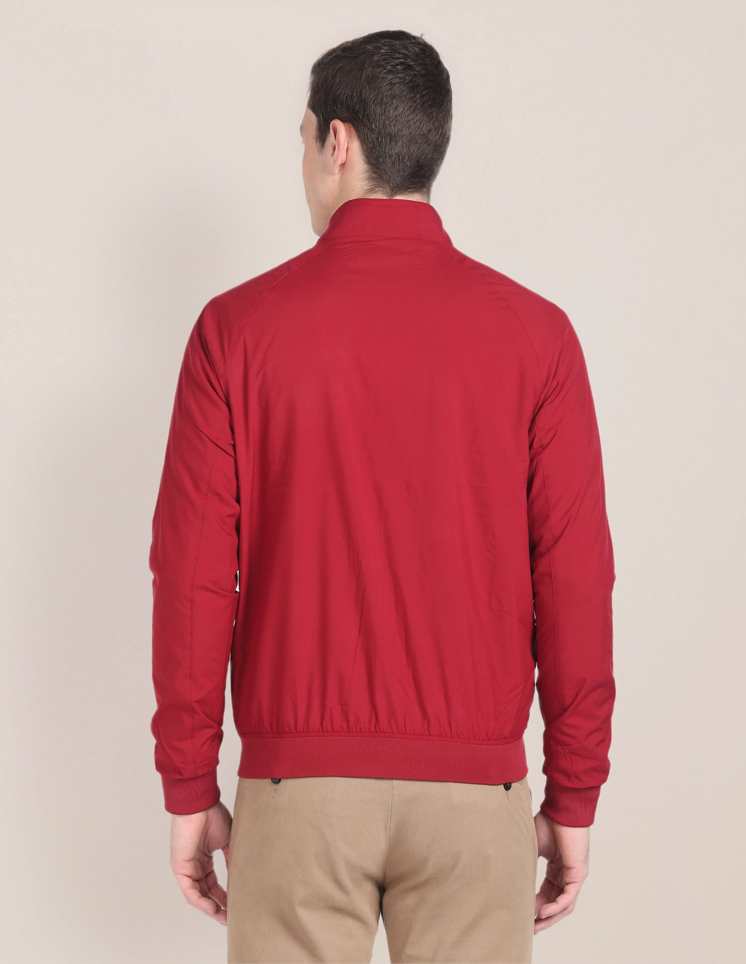 Packable Windcheater Jacket Maroon - U.S. Polo Assn. India | Large