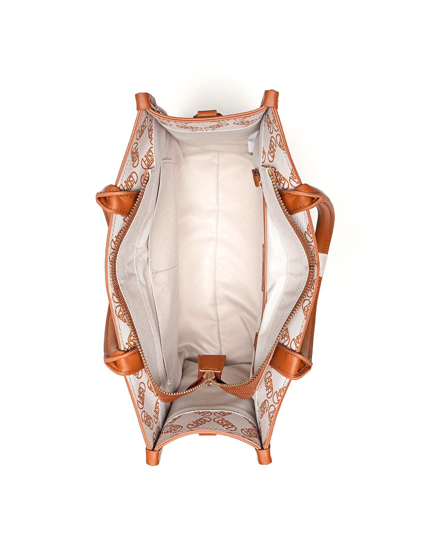 Kate Monogram Tote Bag Off White - U.S. POLO ASSN. | Large