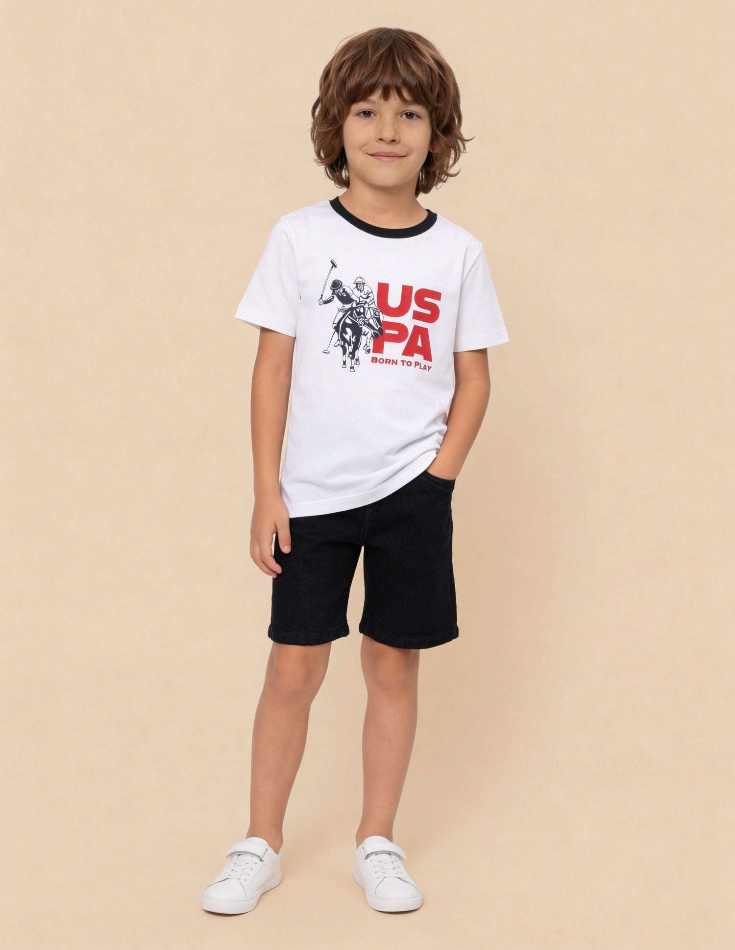 Brand Printed Regular Fit T-Shirt - Pack Of 2 Assorted - U.S. Polo Assn. India | Large