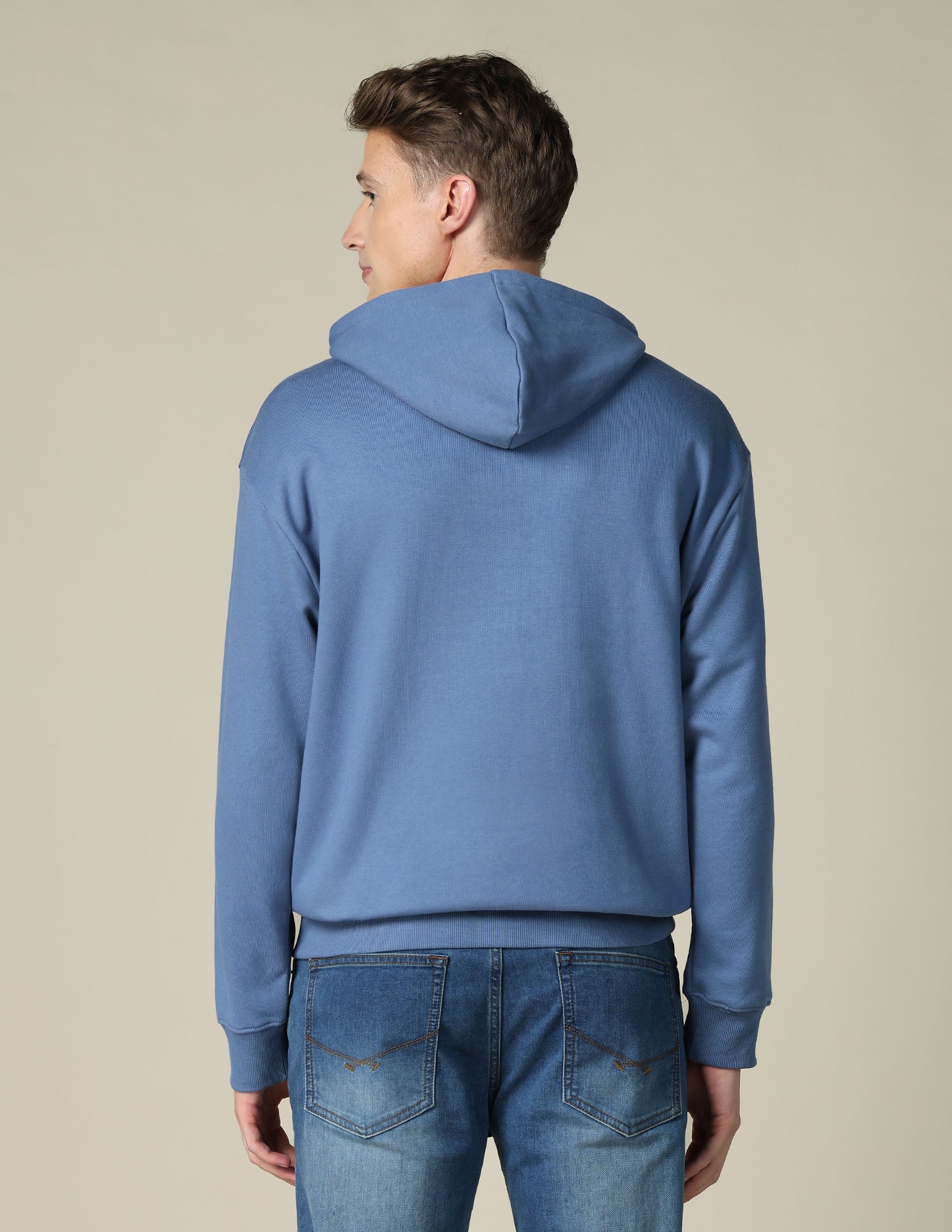 Solid Relaxed Fit Sweatshirt Dark Blue - U.S. POLO ASSN. | Large