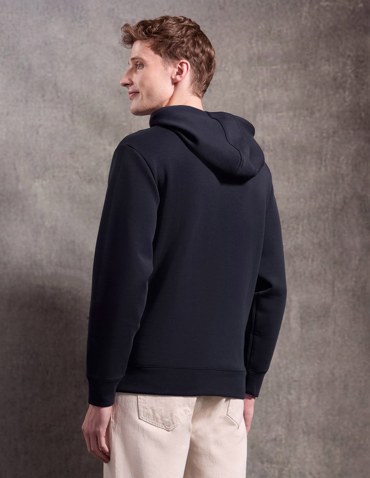 Graphic Embossed Black & Gold Sweatshirt Navy - U.S. POLO ASSN. | Large