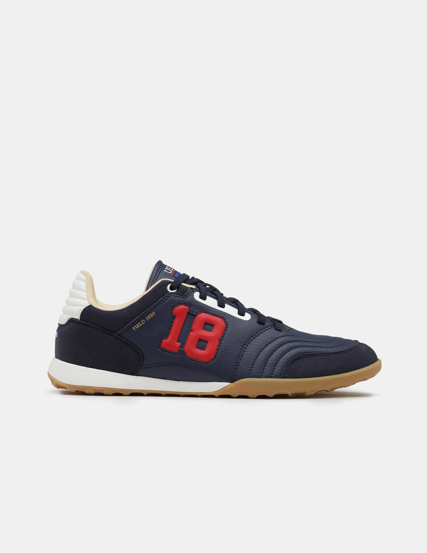 Numeric Embossed Field 1890 Sneakers Navy - U.S. Polo Assn. India | Large