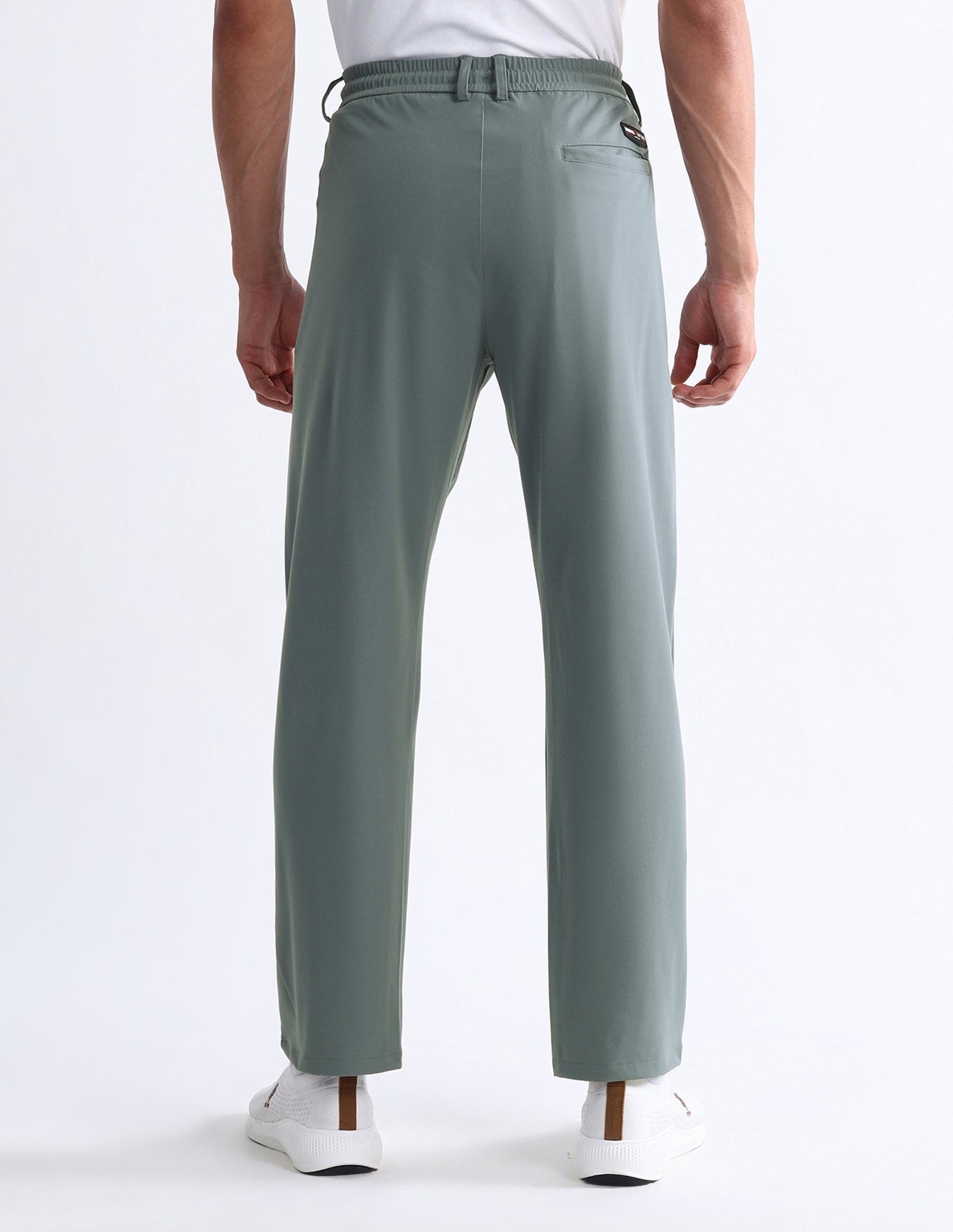 Slim Fit Solid Active Track Pants Dark Green - U.S. POLO ASSN. | Large